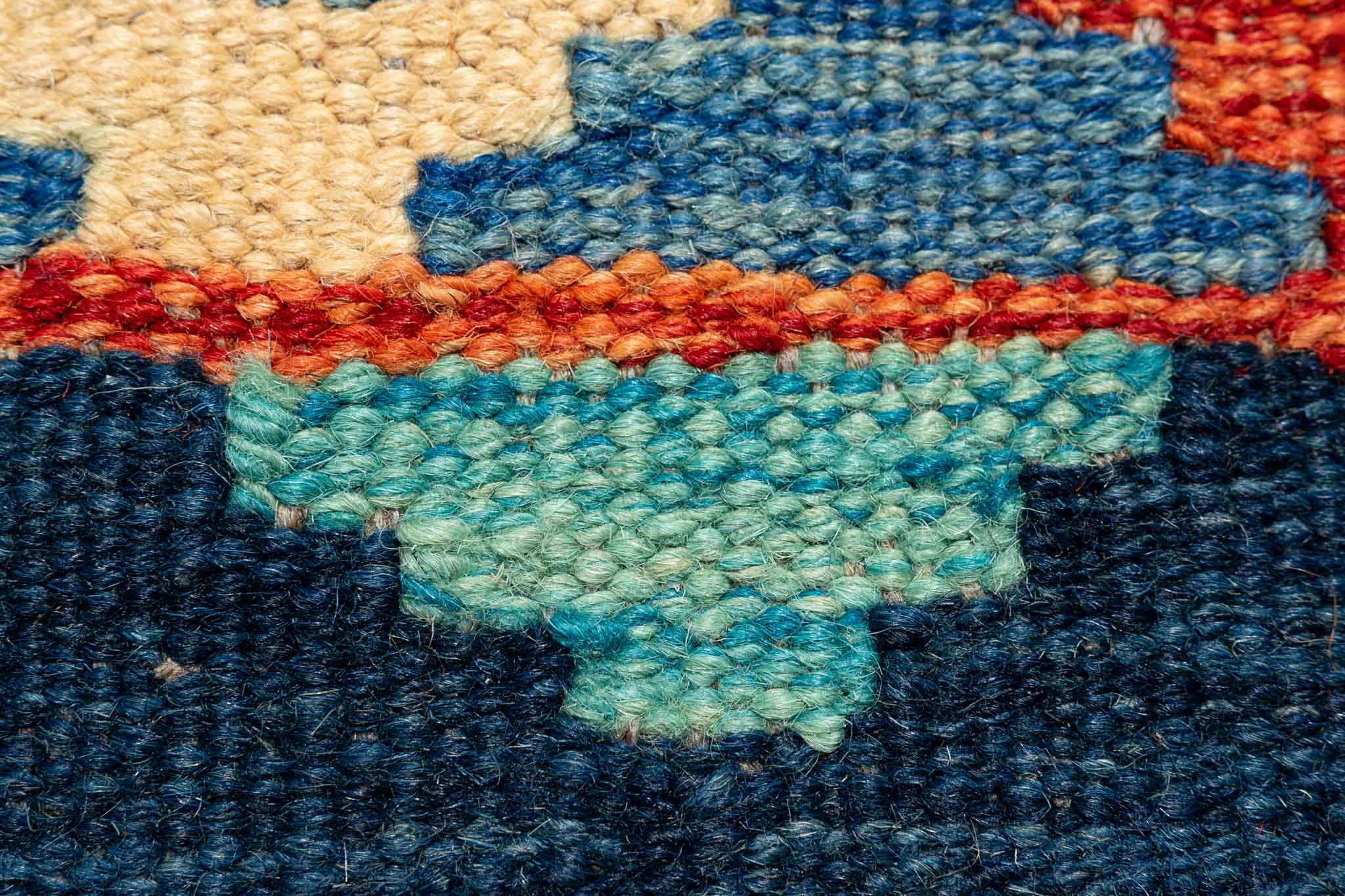 Afghanischer Kelim – 248 × 176 cm – handgewebt aus Schurwolle