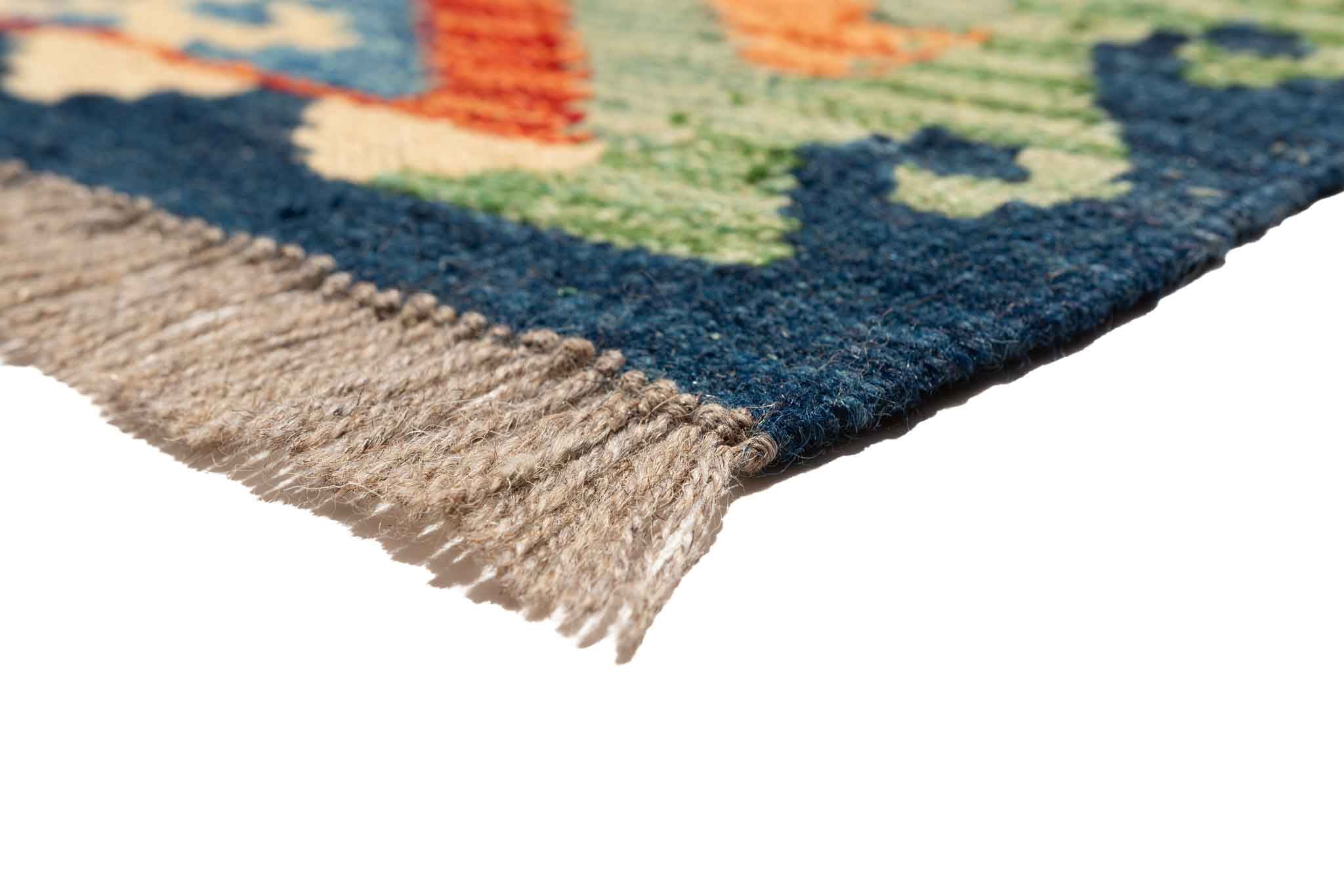 Afghanischer Kelim – 248 × 176 cm – handgewebt aus Schurwolle