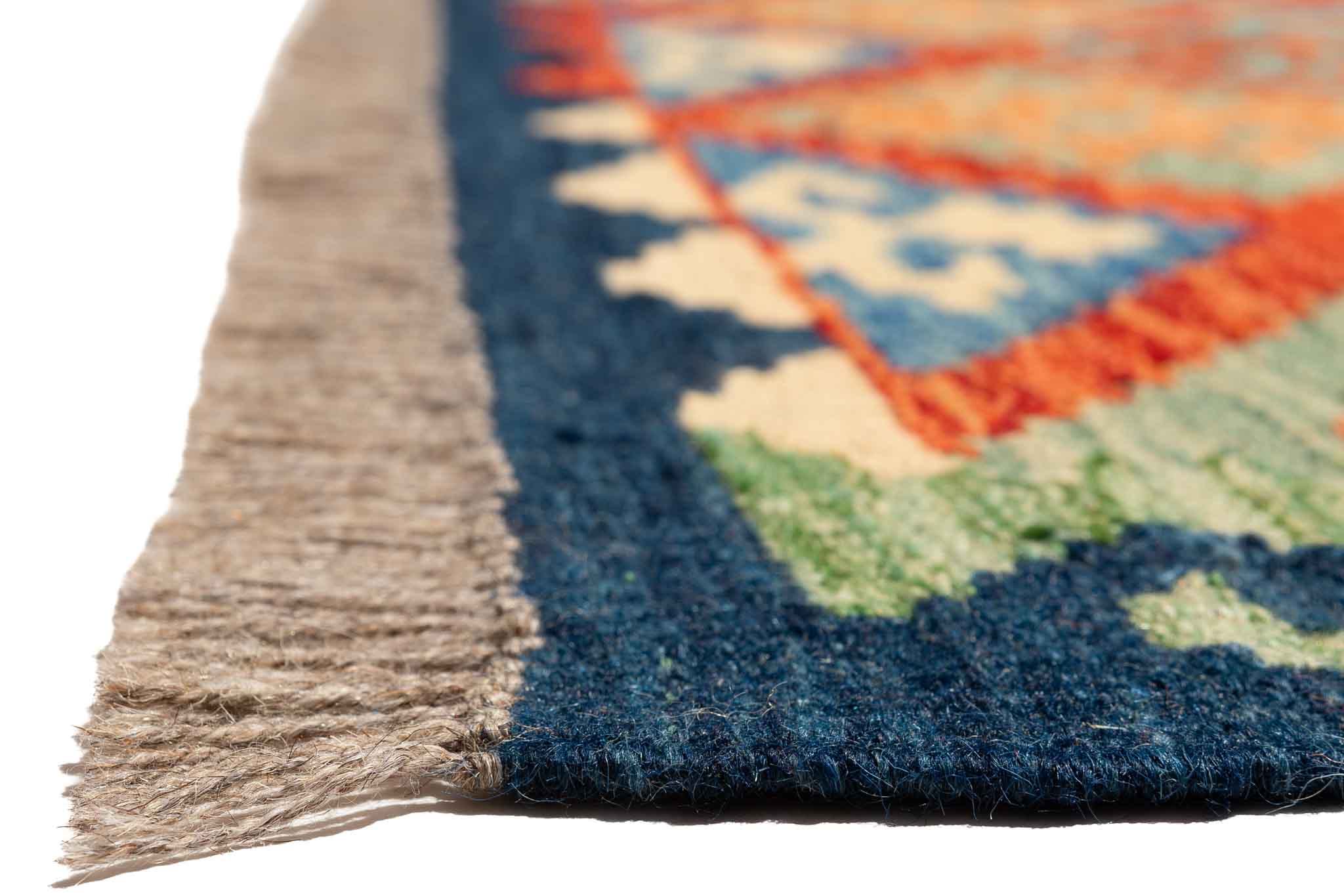 Afghanischer Kelim – 248 × 176 cm – handgewebt aus Schurwolle