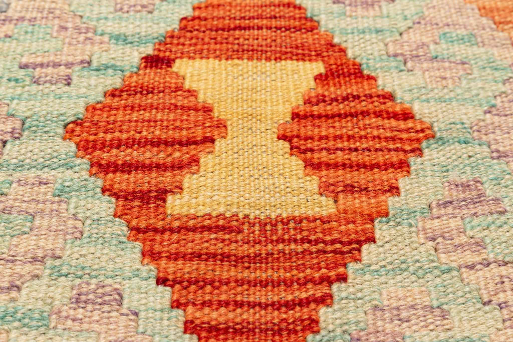 Afghanischer Kelim – 245 × 176 cm – handgewebt aus Schurwolle