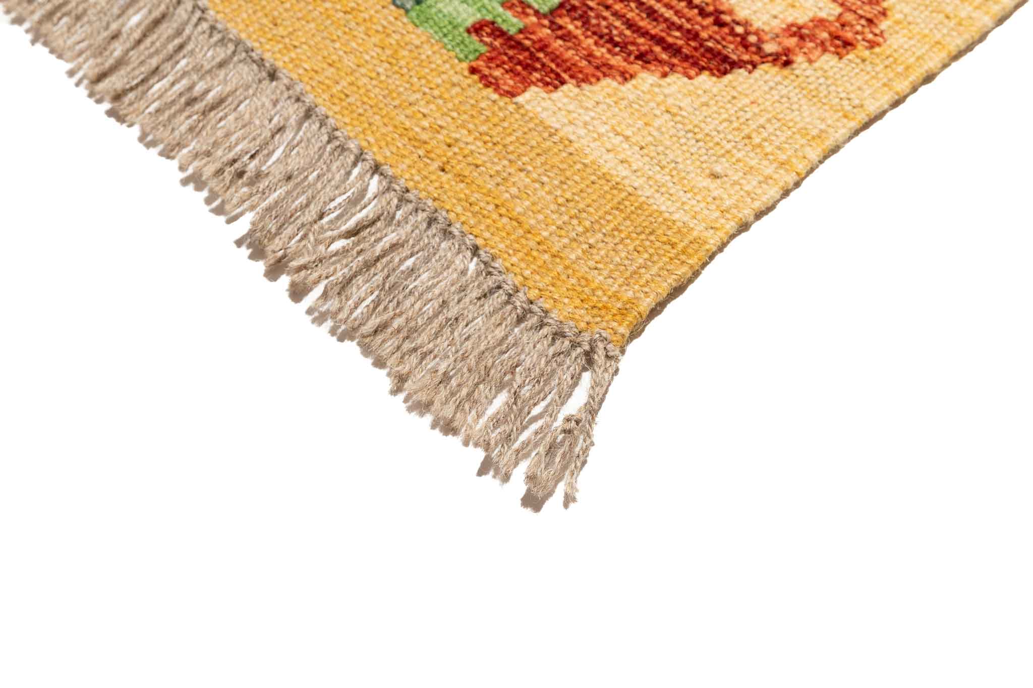 Afghanischer Kelim – 246 × 169 cm – handgewebt aus Schurwolle