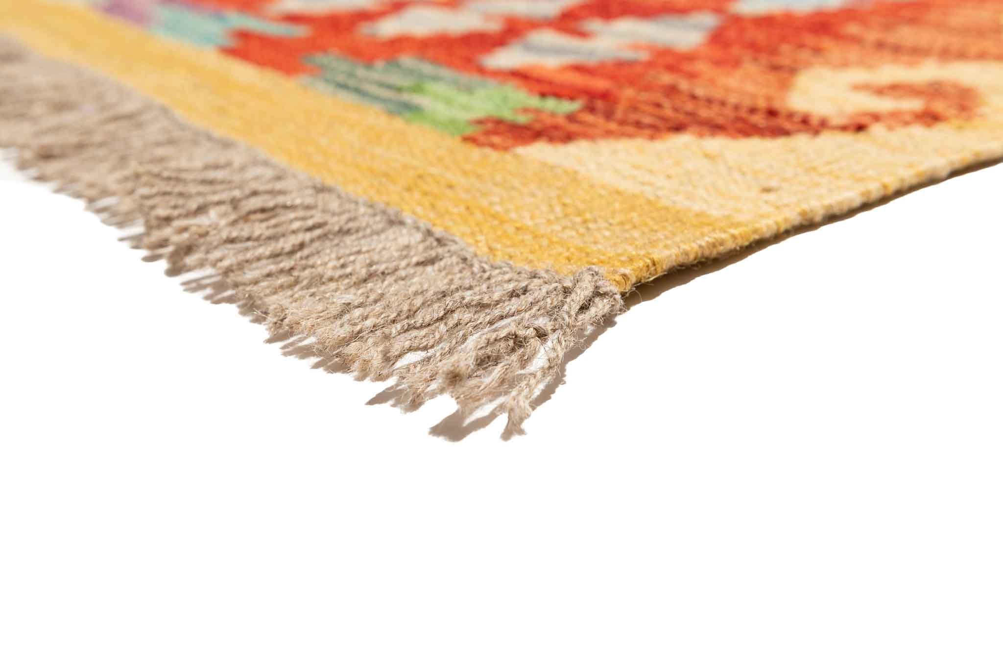 Afghanischer Kelim – 246 × 169 cm – handgewebt aus Schurwolle