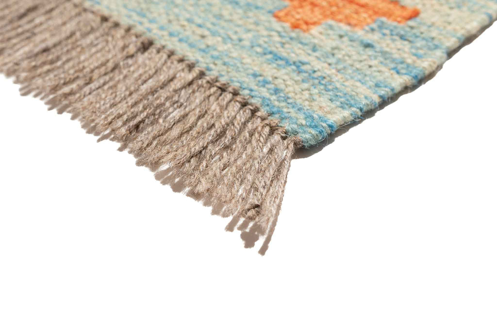 Afghanischer Kelim – 254 × 178 cm – handgewebt aus Schurwolle