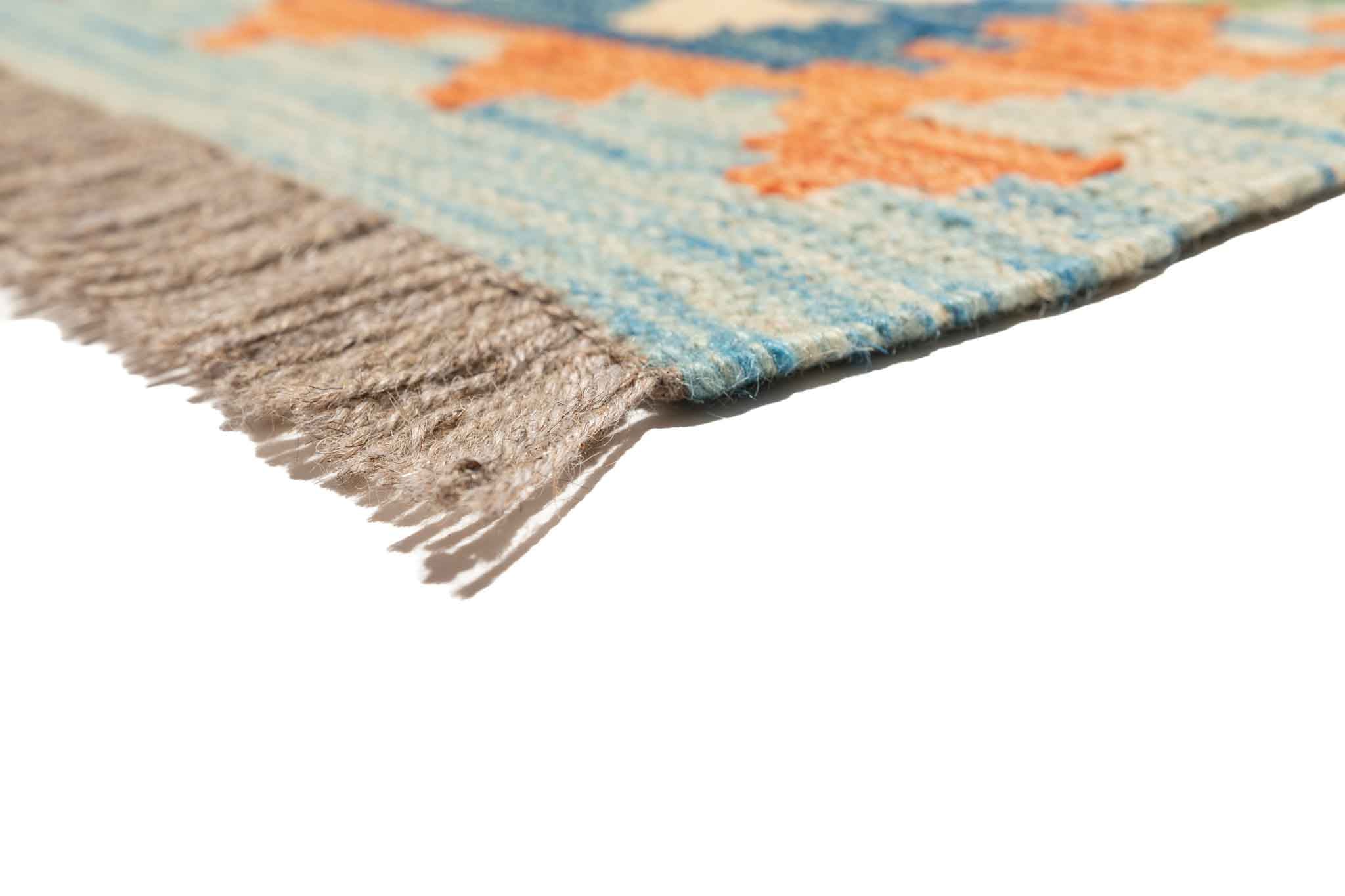 Afghanischer Kelim – 254 × 178 cm – handgewebt aus Schurwolle