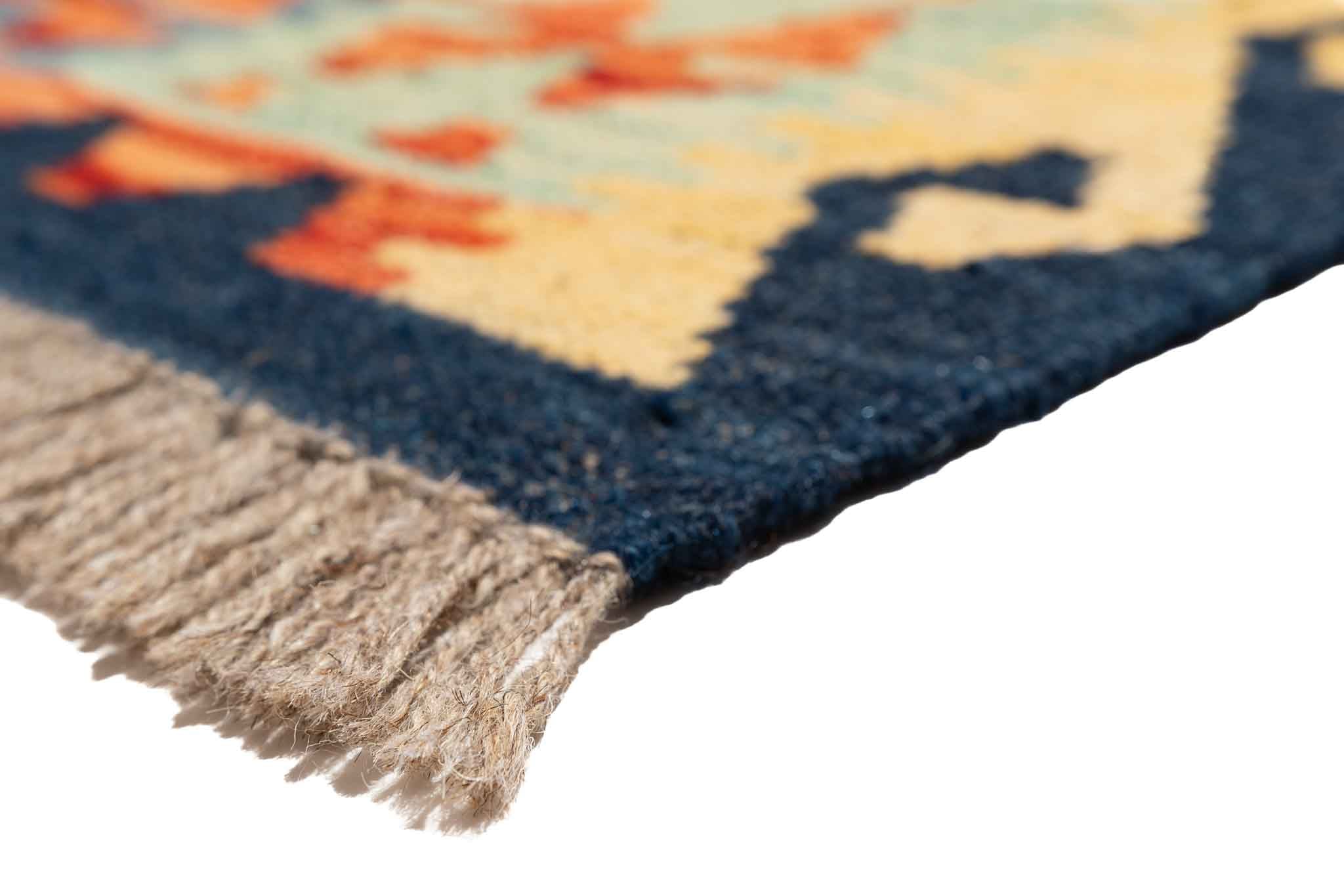 Afghanischer Kelim – 254 × 176 cm – handgewebt aus Schurwolle