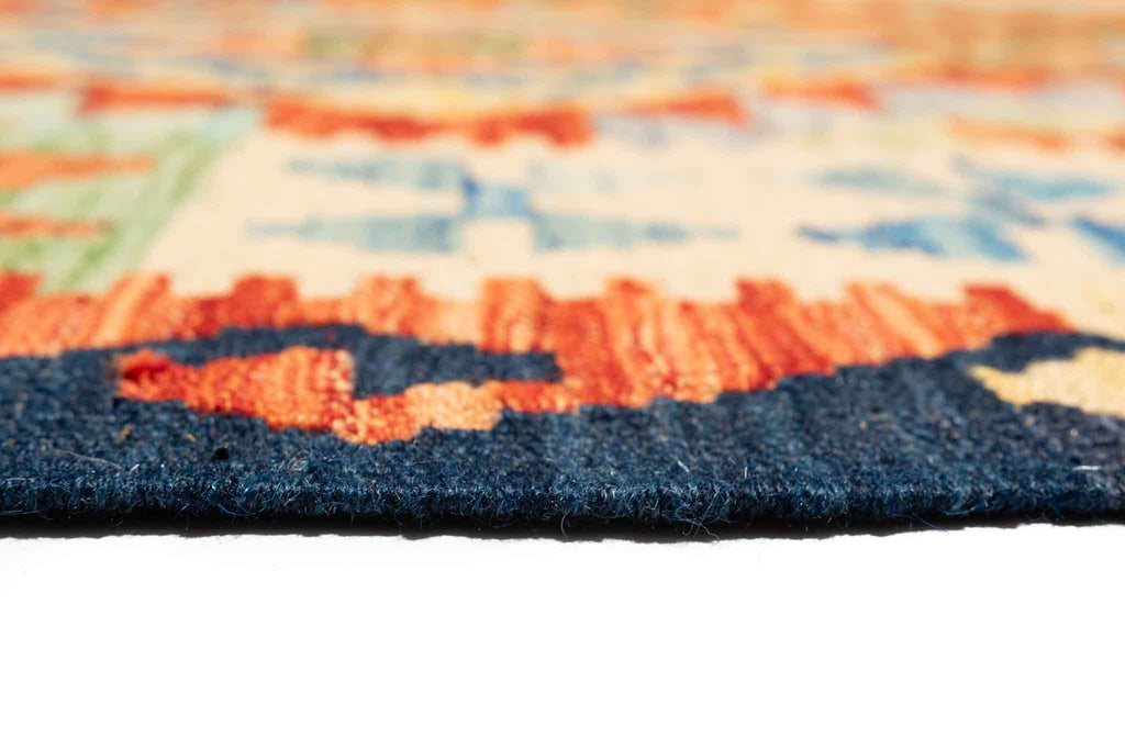 Afghanischer Kelim – 254 × 176 cm – handgewebt aus Schurwolle