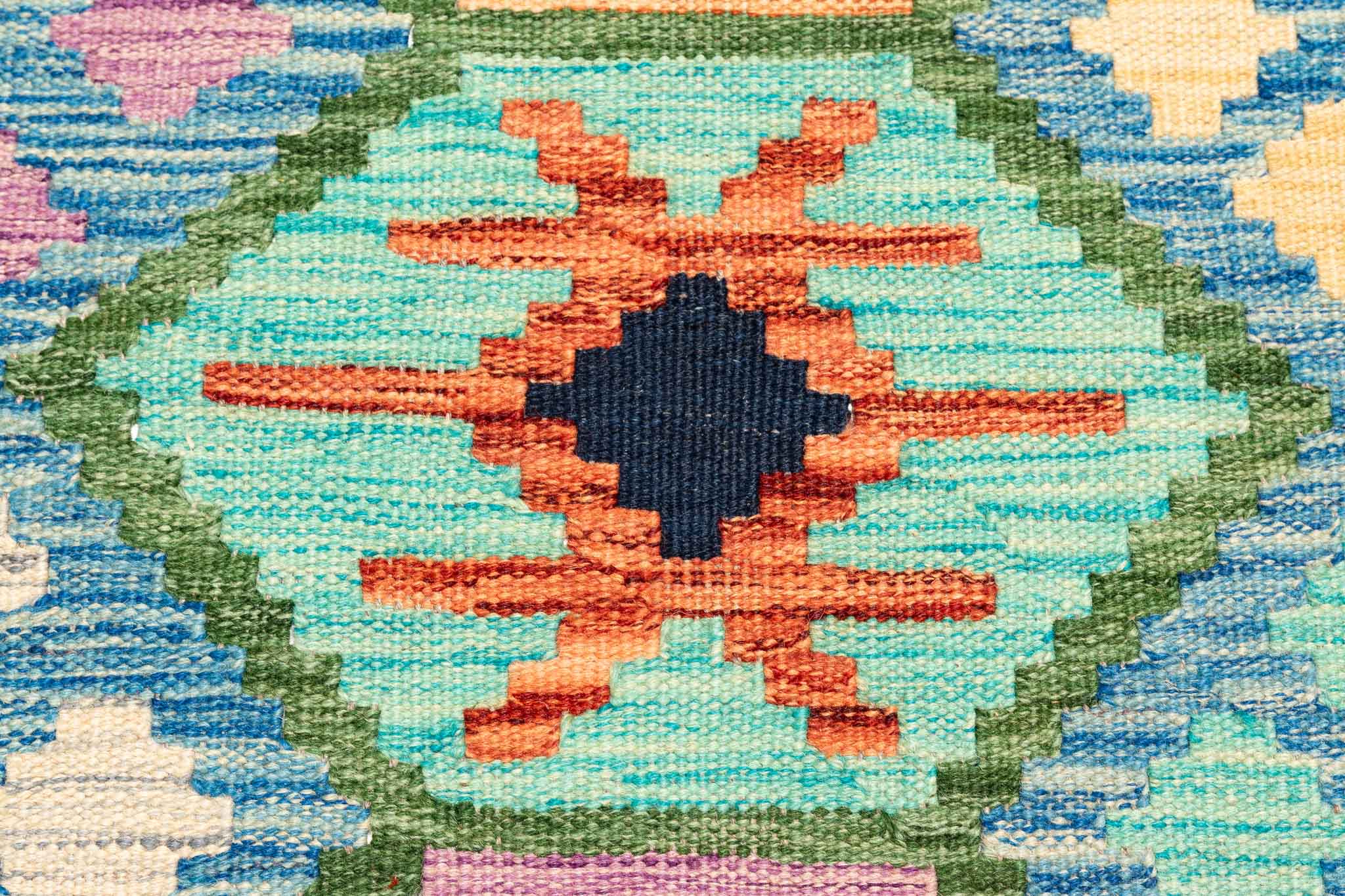 Afghanischer Kelim – 247 × 166 cm – handgewebt aus Schurwolle