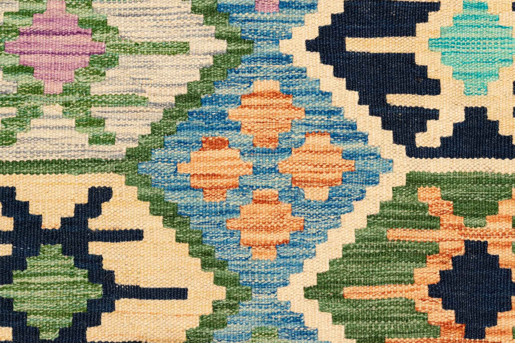 Afghanischer Kelim – 247 × 166 cm – handgewebt aus Schurwolle