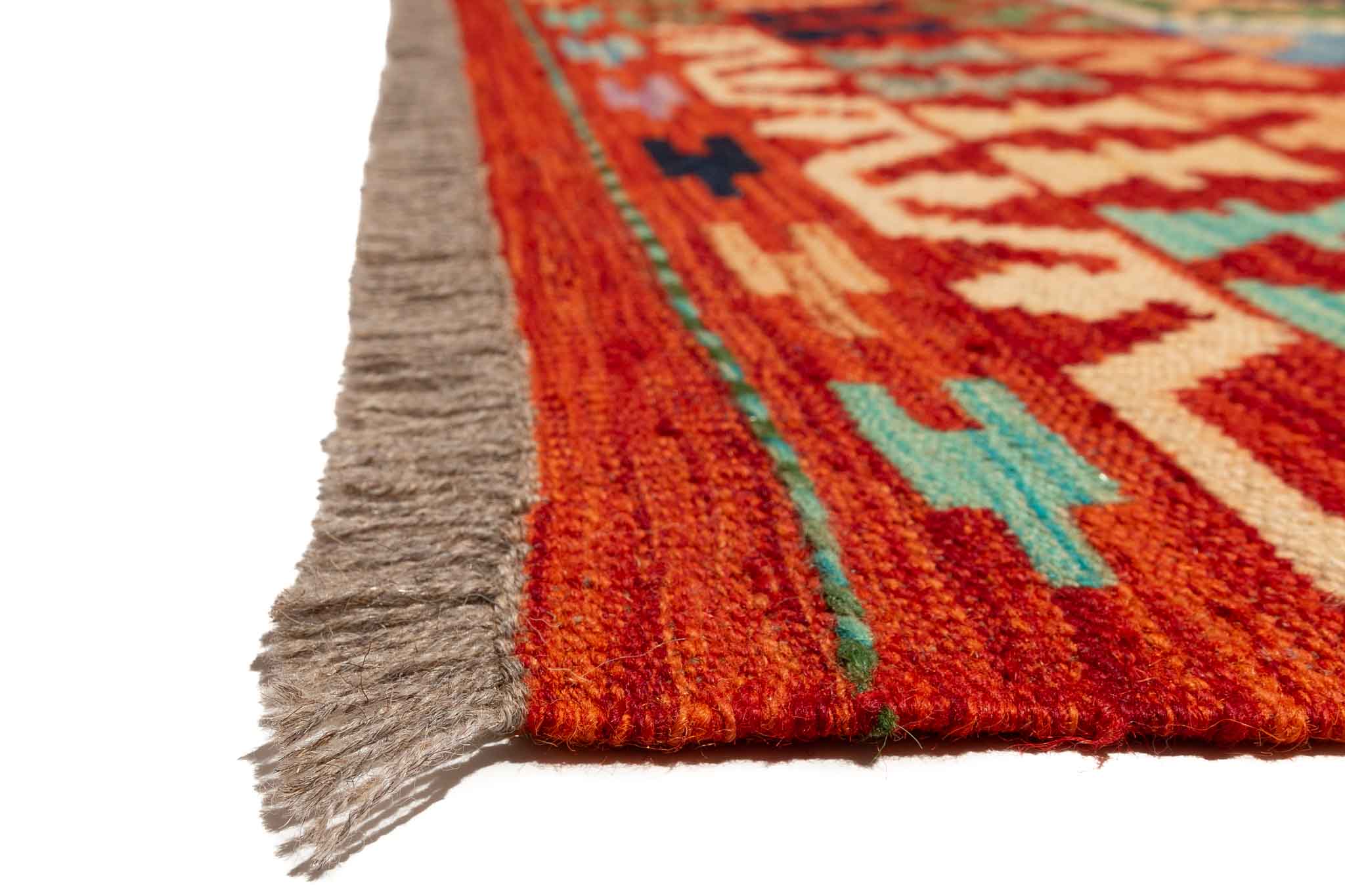 Afghanischer Kelim – 247 × 166 cm – handgewebt aus Schurwolle