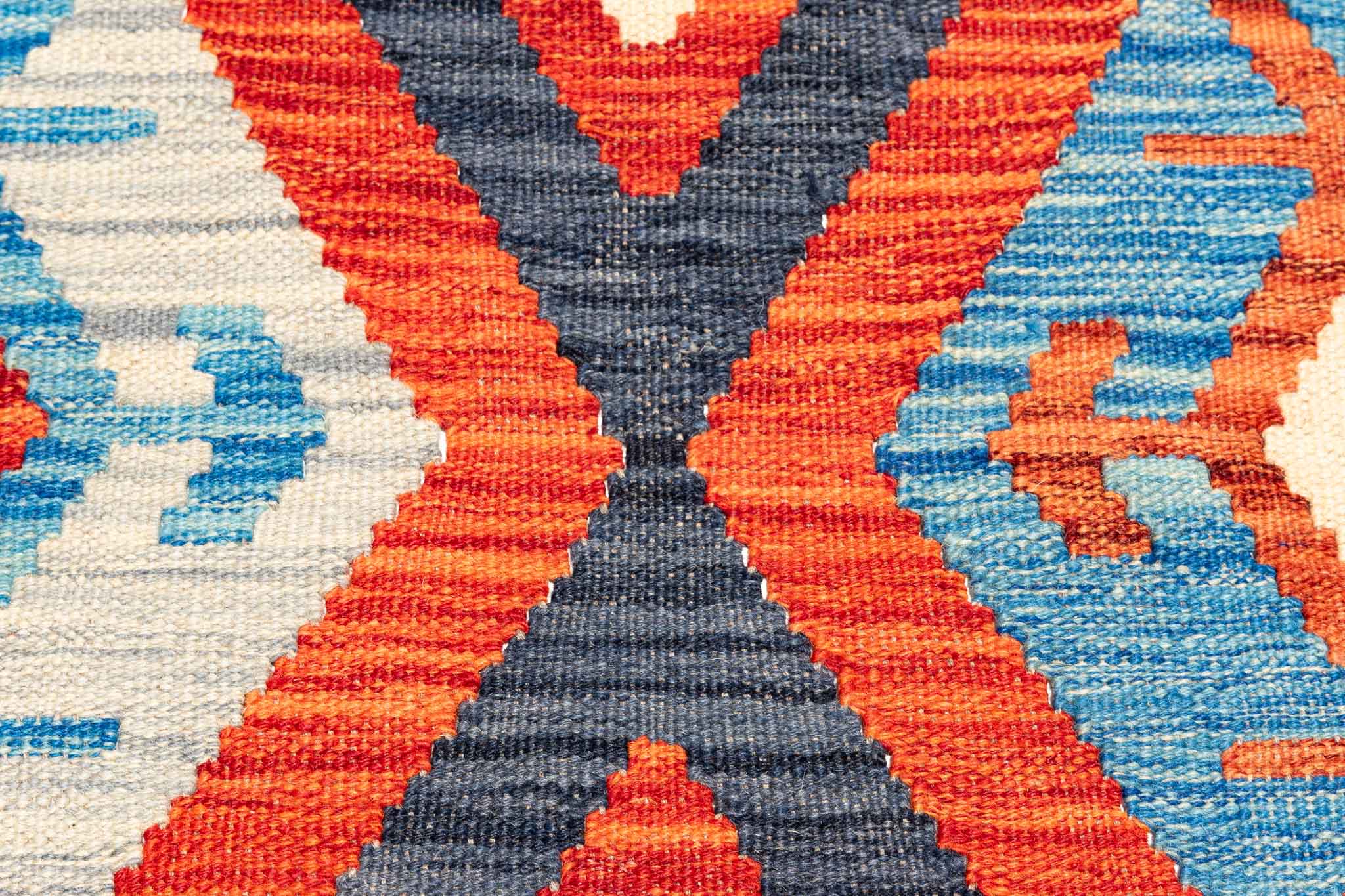 Afghanischer Kelim – 249 × 170 cm – handgewebt aus Schurwolle