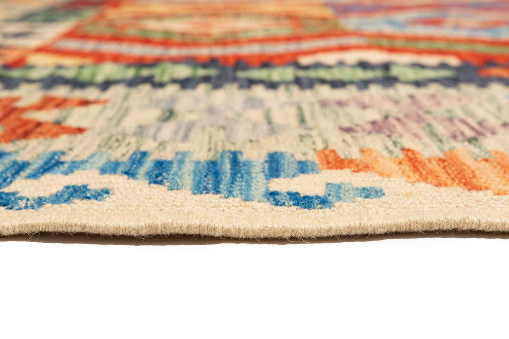 Afghanischer Kelim – 249 × 170 cm – handgewebt aus Schurwolle