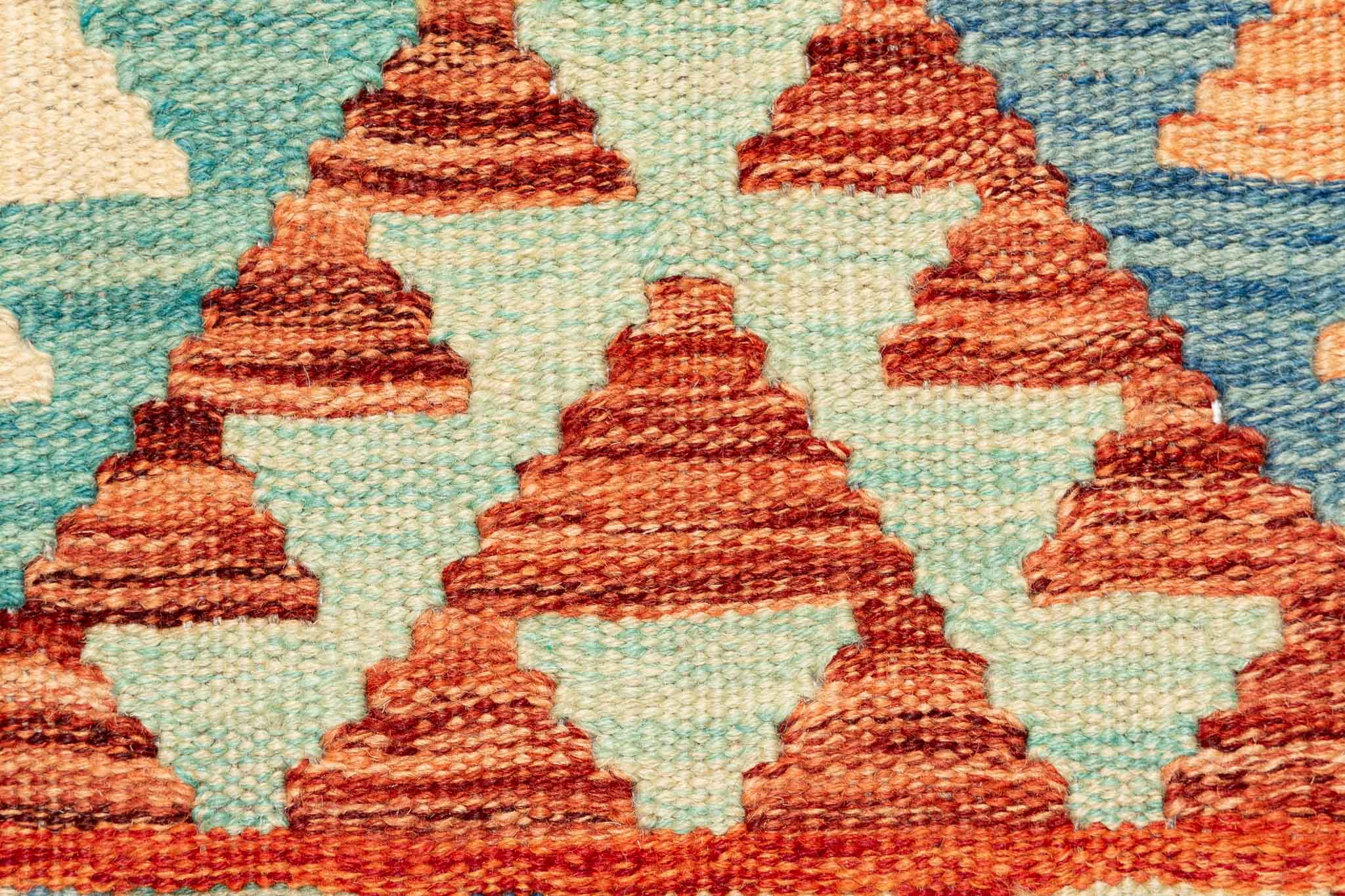 Afghanischer Kelim – 242 × 170 cm – handgewebt aus Schurwolle