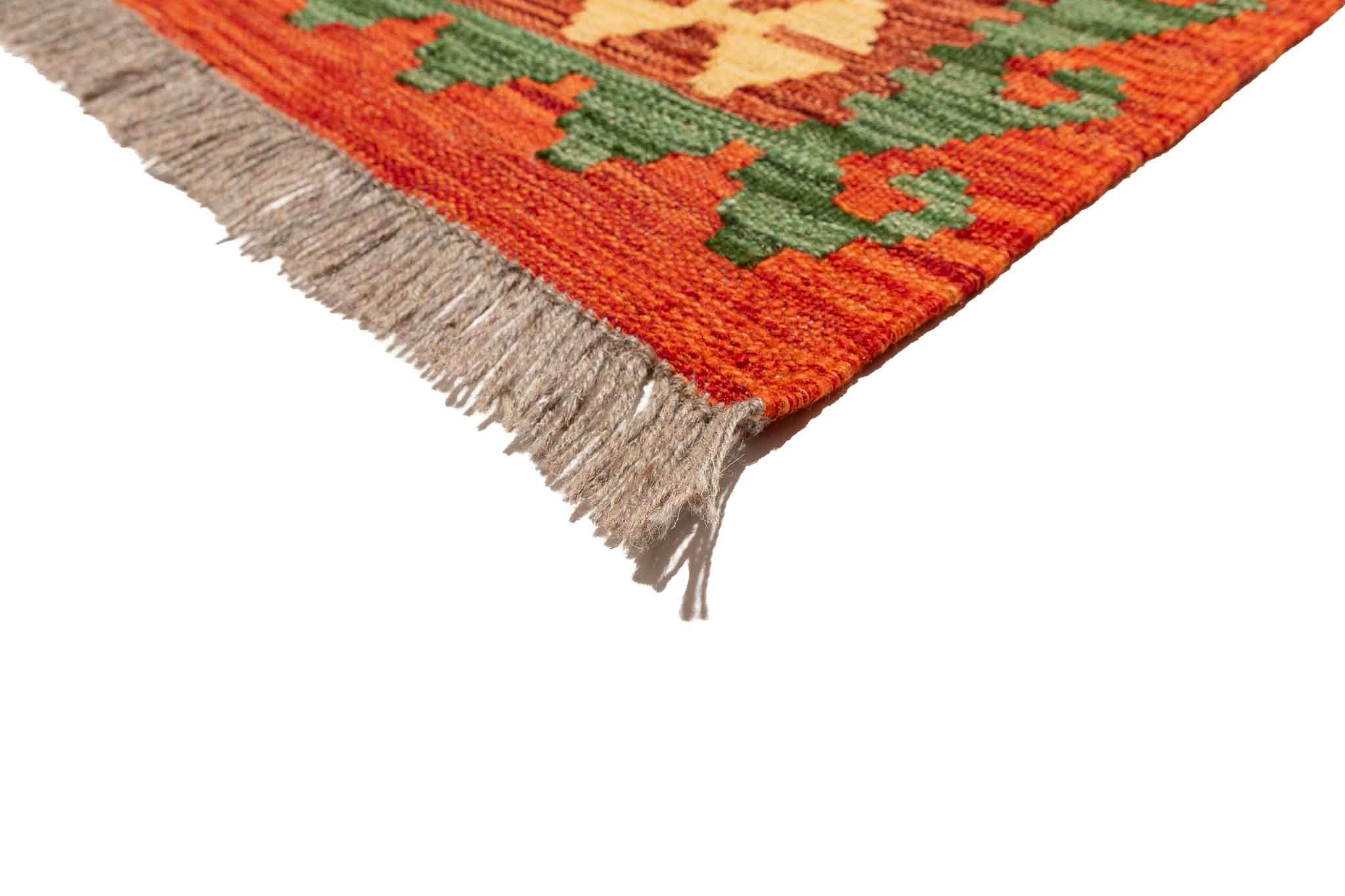 Afghanischer Kelim – 248 × 177 cm – handgewebt aus Schurwolle