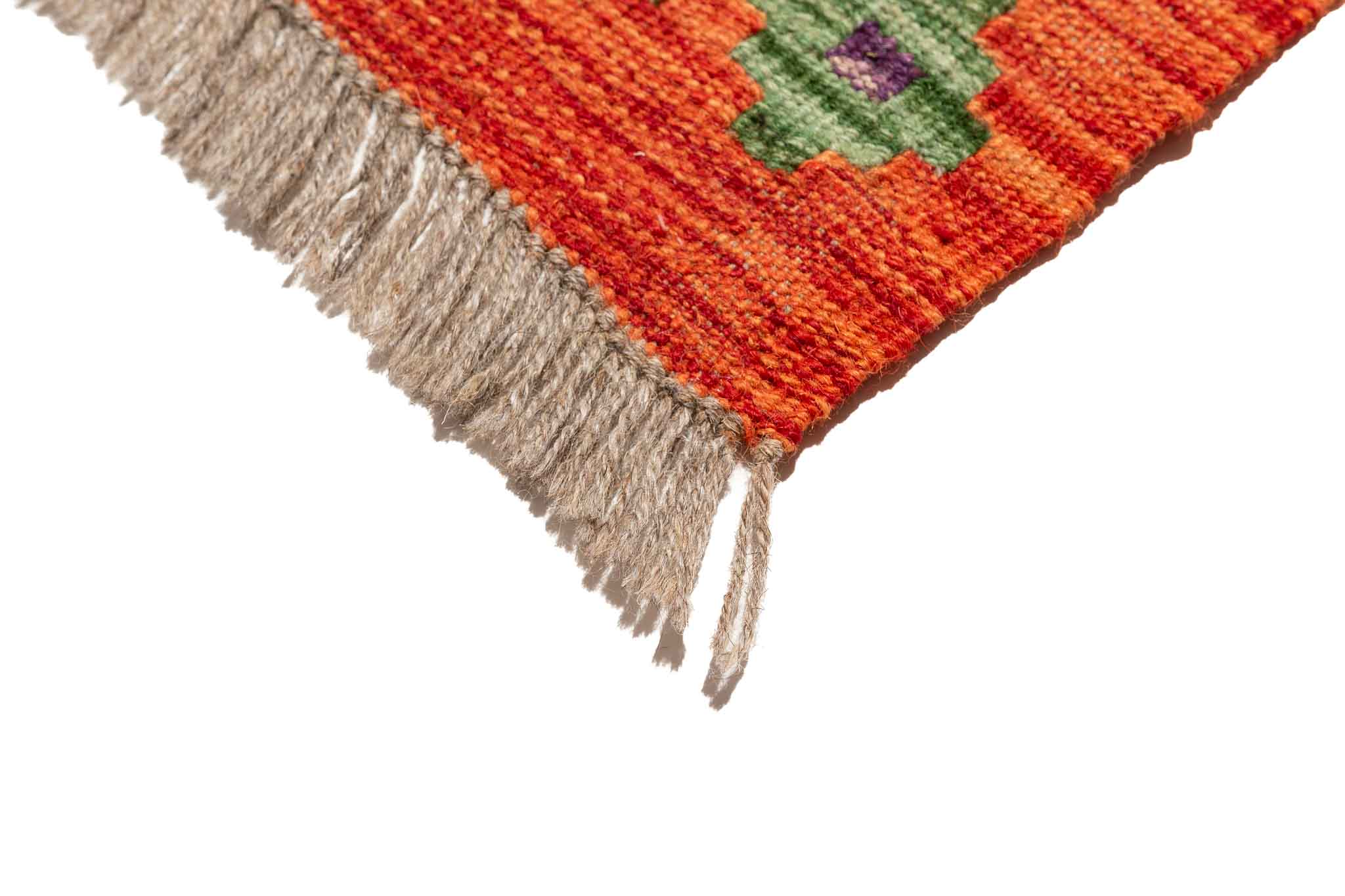 Afghanischer Kelim – 252 × 174 cm – handgewebt aus Schurwolle