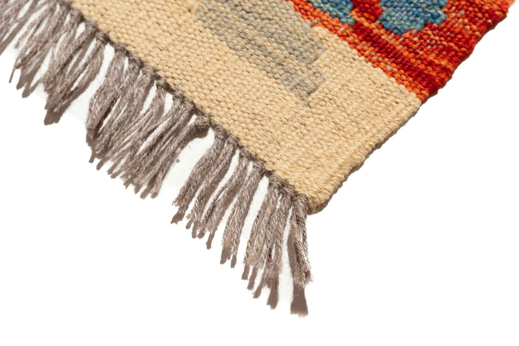 Afghanischer Kelim – 300 × 207 cm – handgewebt aus Schurwolle