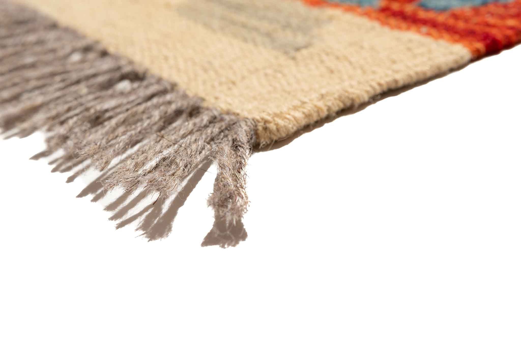 Afghanischer Kelim – 300 × 207 cm – handgewebt aus Schurwolle