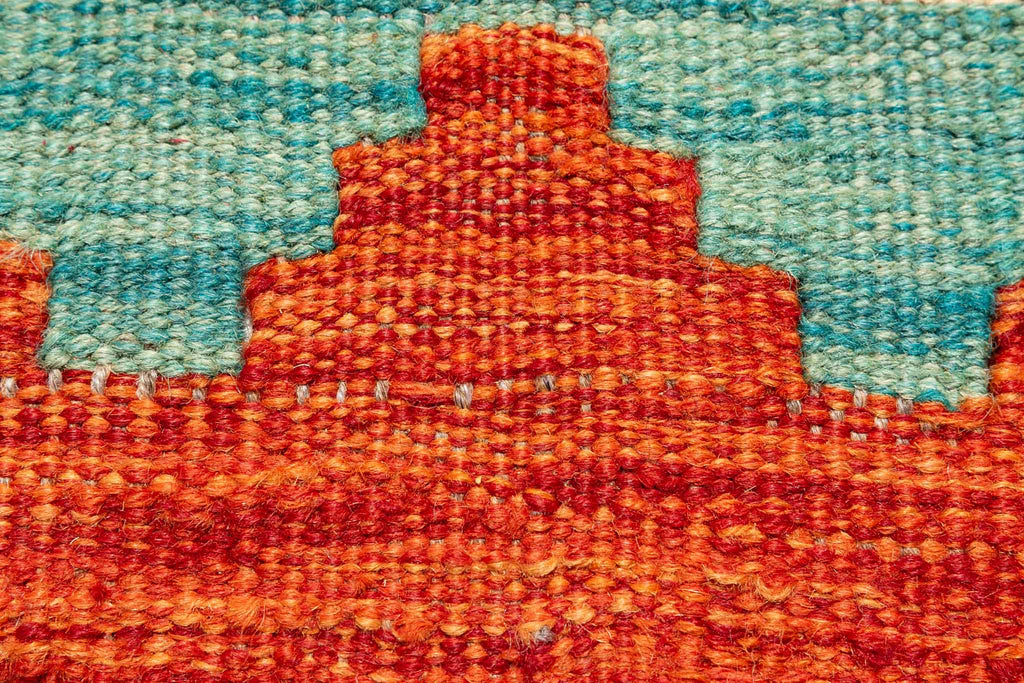 Afghanischer Kelim – 298 × 201 cm – handgewebt aus Schurwolle