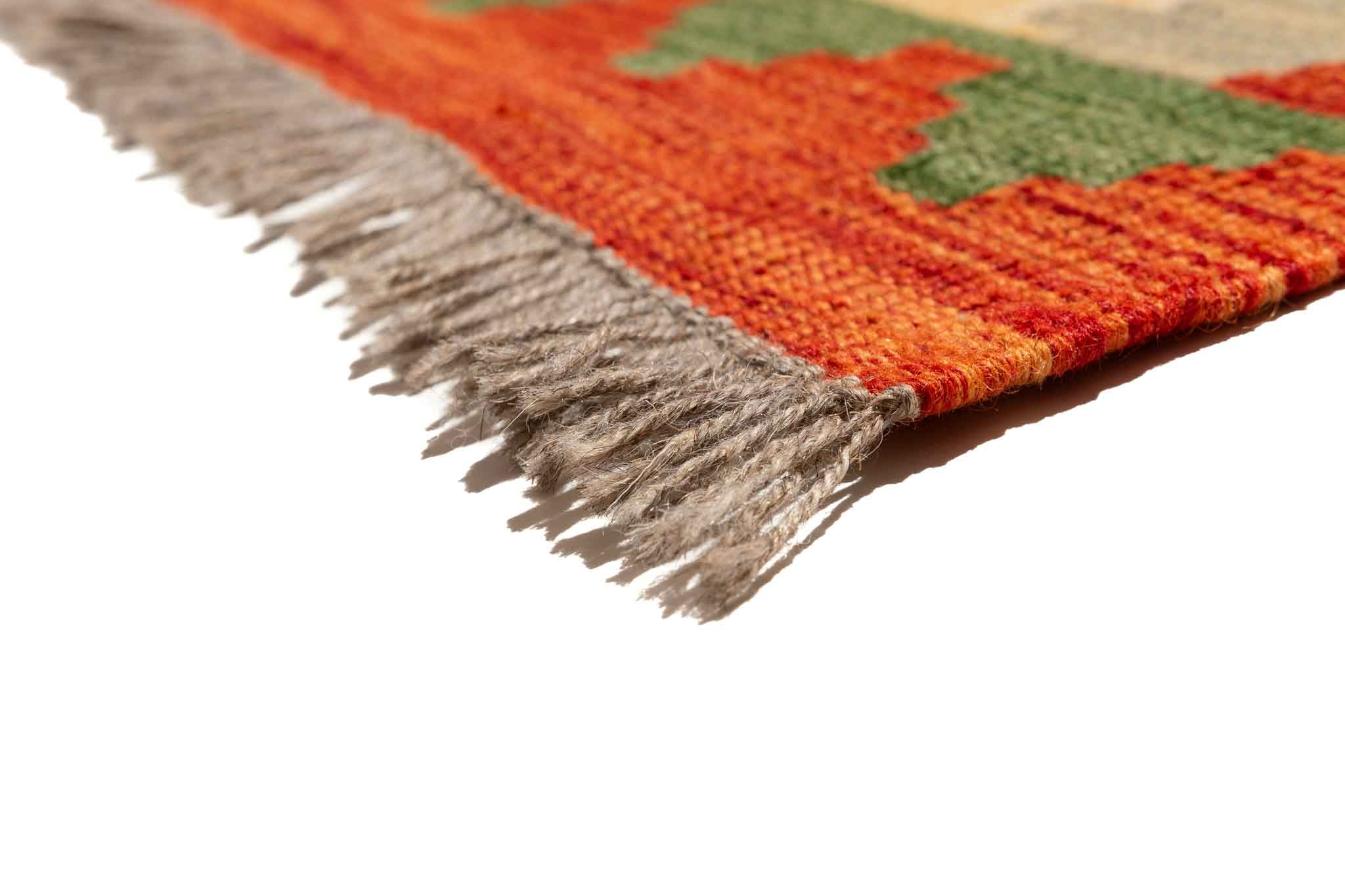 Afghanischer Kelim – 298 × 201 cm – handgewebt aus Schurwolle