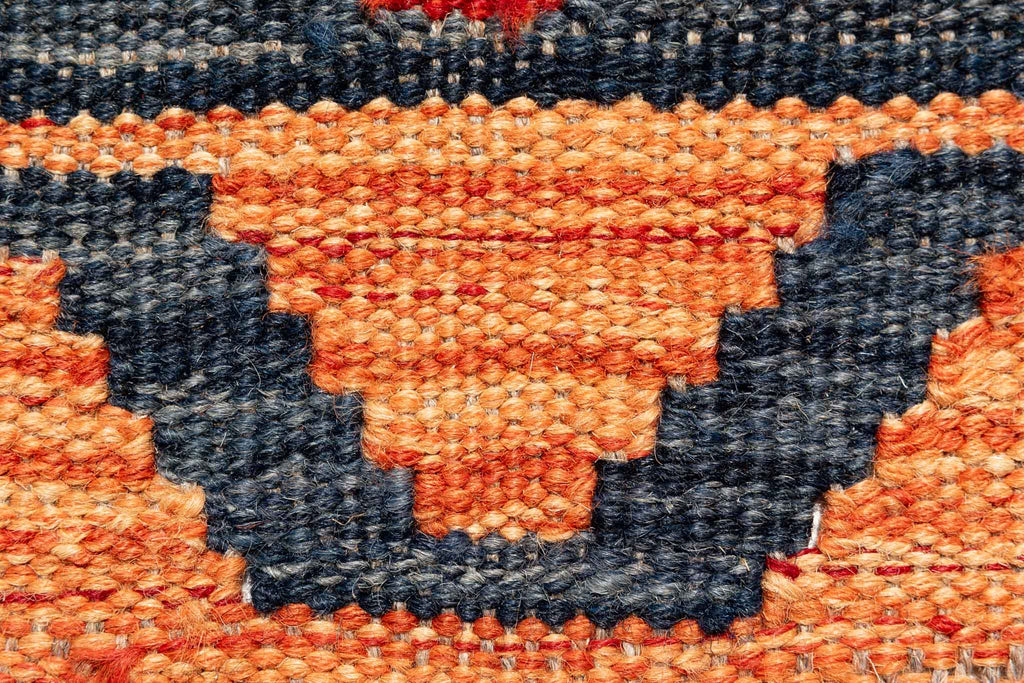 Afghanischer Kelim – 295 × 204 cm – handgewebt aus Schurwolle