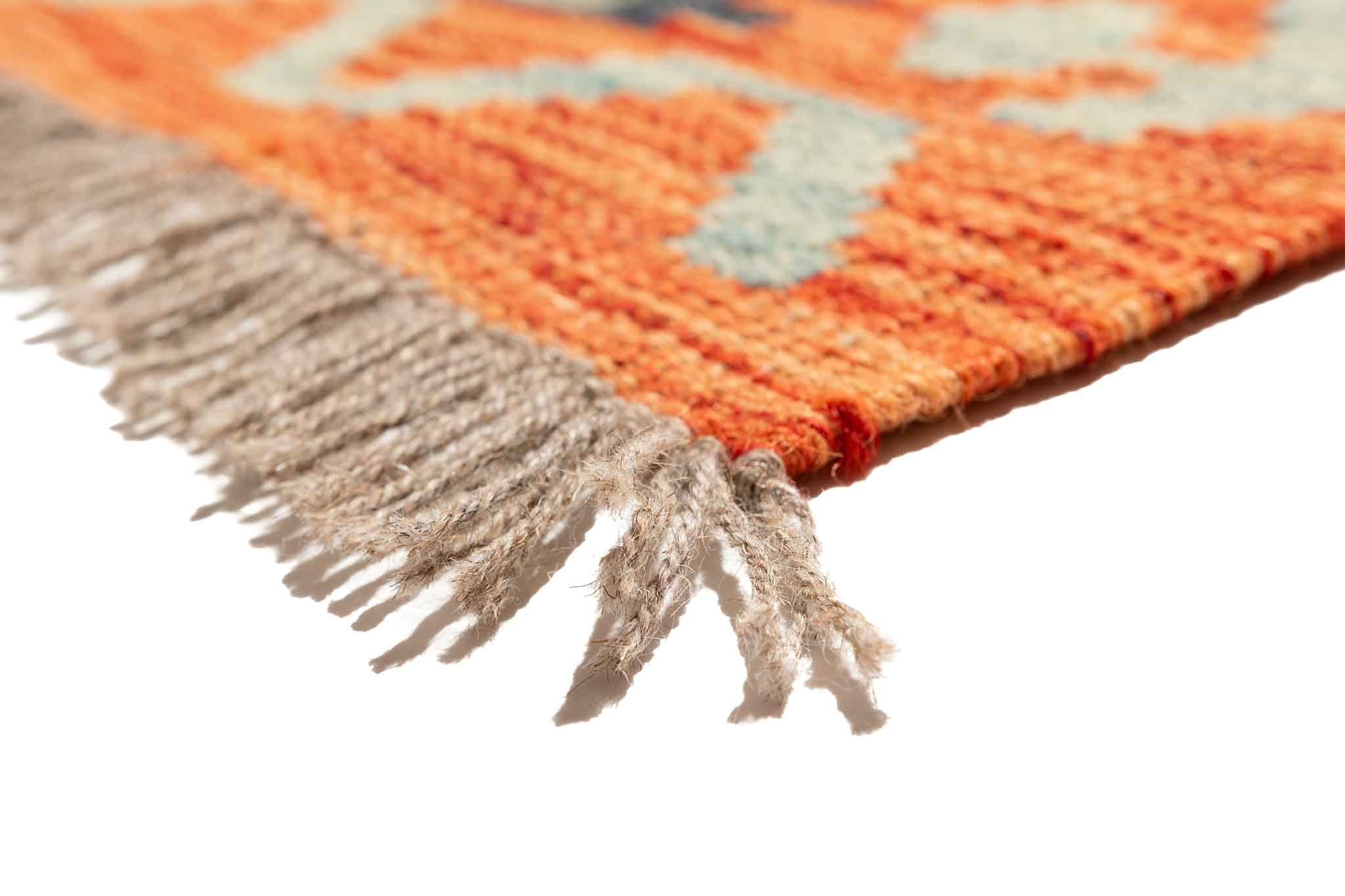 Afghanischer Kelim – 295 × 204 cm – handgewebt aus Schurwolle