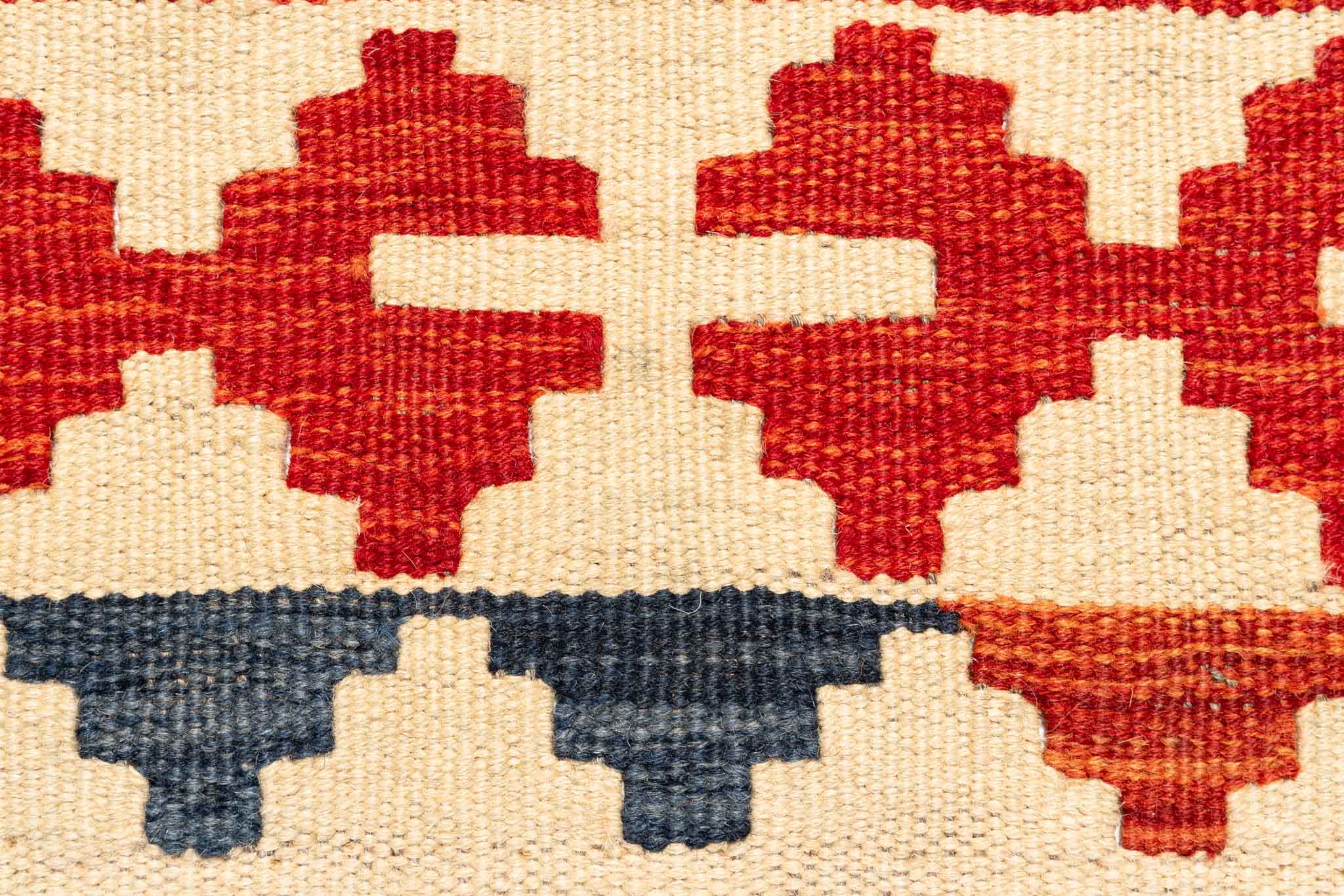 Afghanischer Kelim – 297 × 202 cm – handgewebt aus Schurwolle