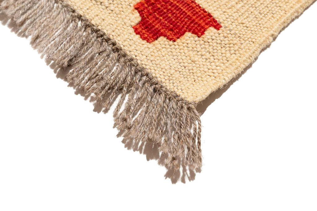 Afghanischer Kelim – 297 × 202 cm – handgewebt aus Schurwolle