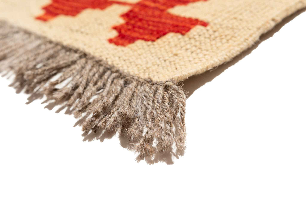 Afghanischer Kelim – 297 × 202 cm – handgewebt aus Schurwolle