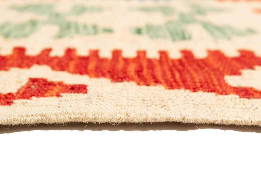 Afghanischer Kelim – 297 × 202 cm – handgewebt aus Schurwolle