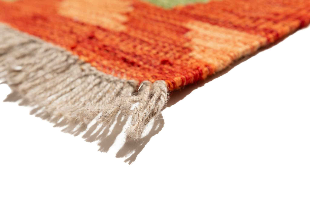 Afghanischer Kelim – 299 × 200 cm – handgewebt aus Schurwolle