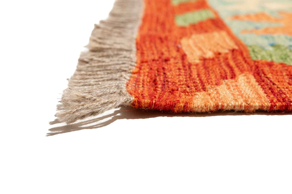 Afghanischer Kelim – 299 × 200 cm – handgewebt aus Schurwolle