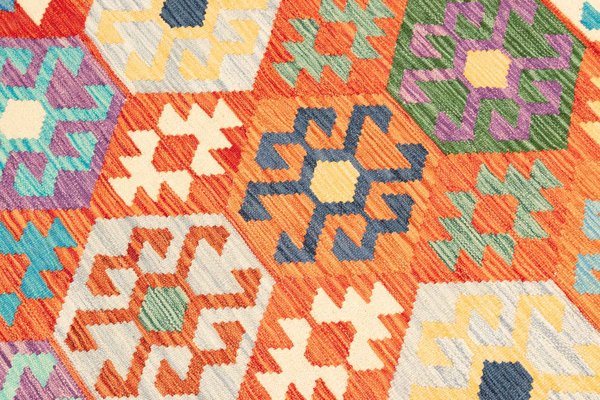 Afghanischer Kelim – 289 × 196 cm – handgewebt aus Schurwolle