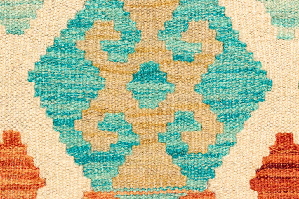 Afghanischer Kelim – 299 × 208 cm – handgewebt aus Schurwolle