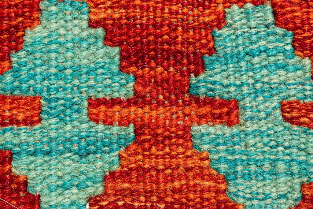 Afghanischer Kelim – 299 × 208 cm – handgewebt aus Schurwolle