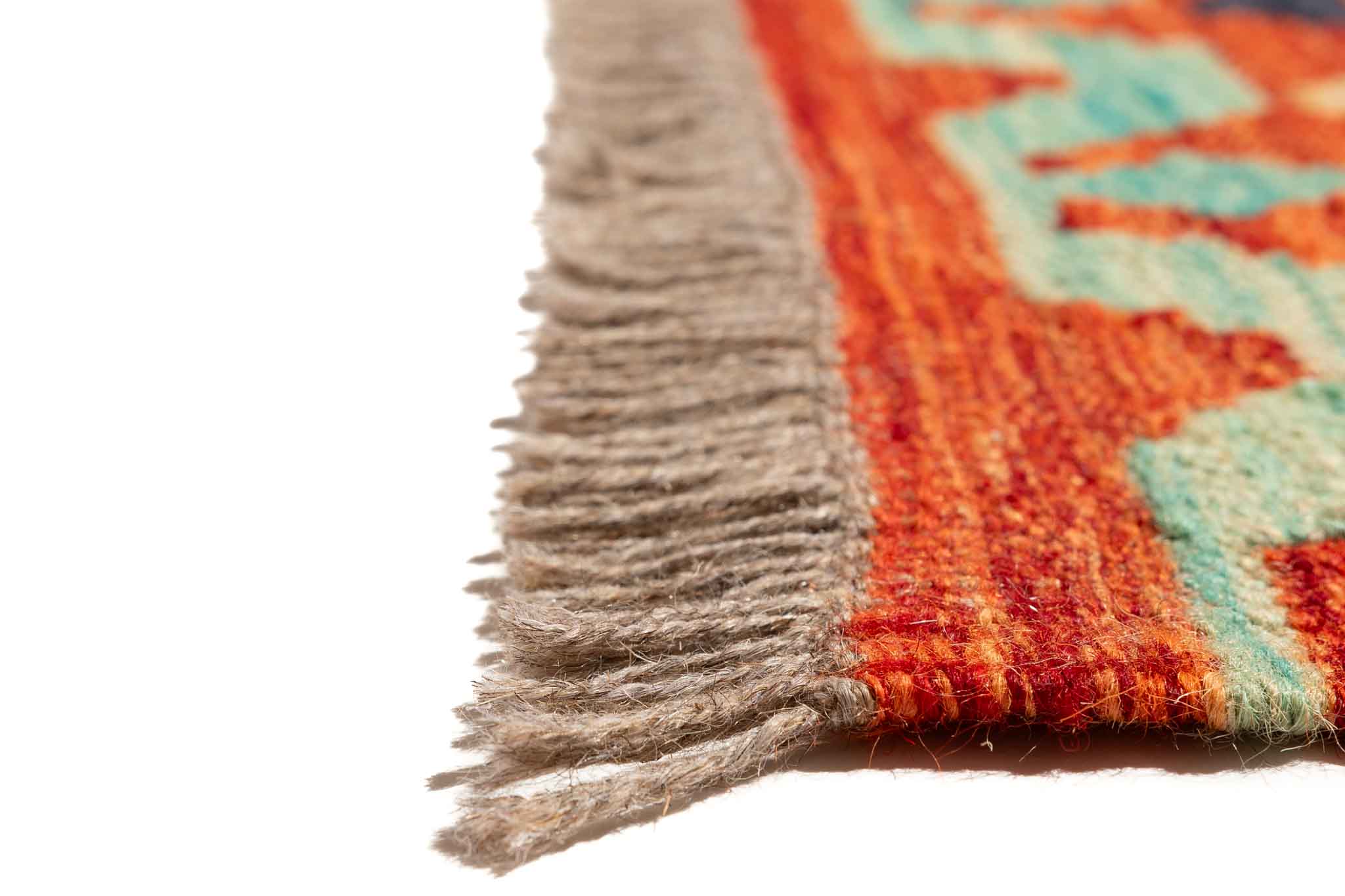 Afghanischer Kelim – 299 × 208 cm – handgewebt aus Schurwolle