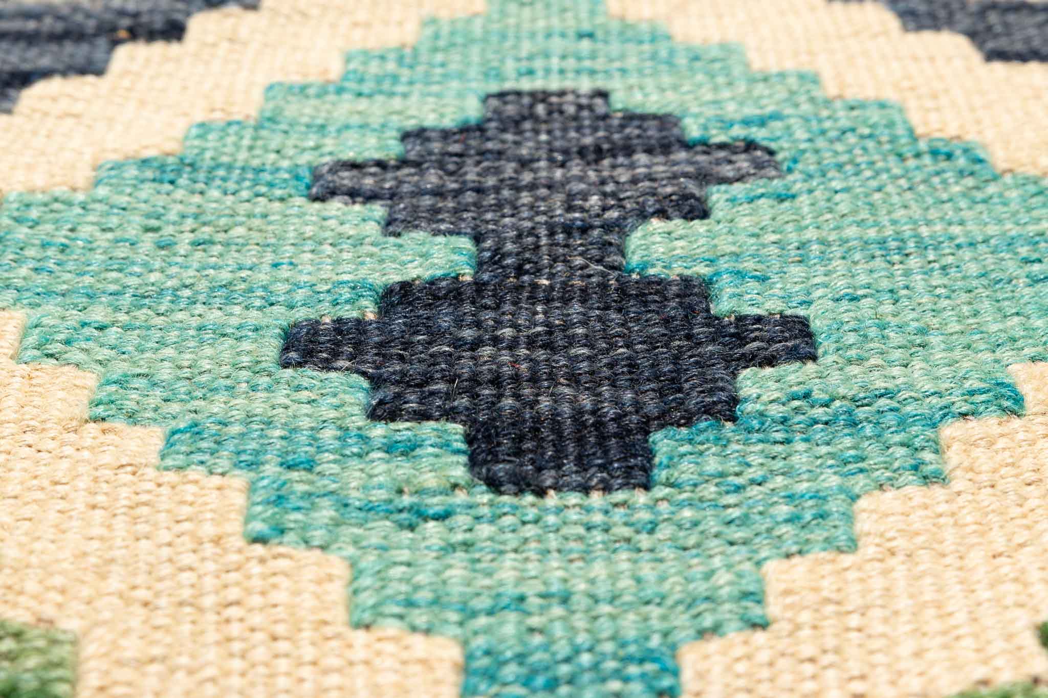 Afghanischer Kelim – 293 × 200 cm – handgewebt aus Schurwolle