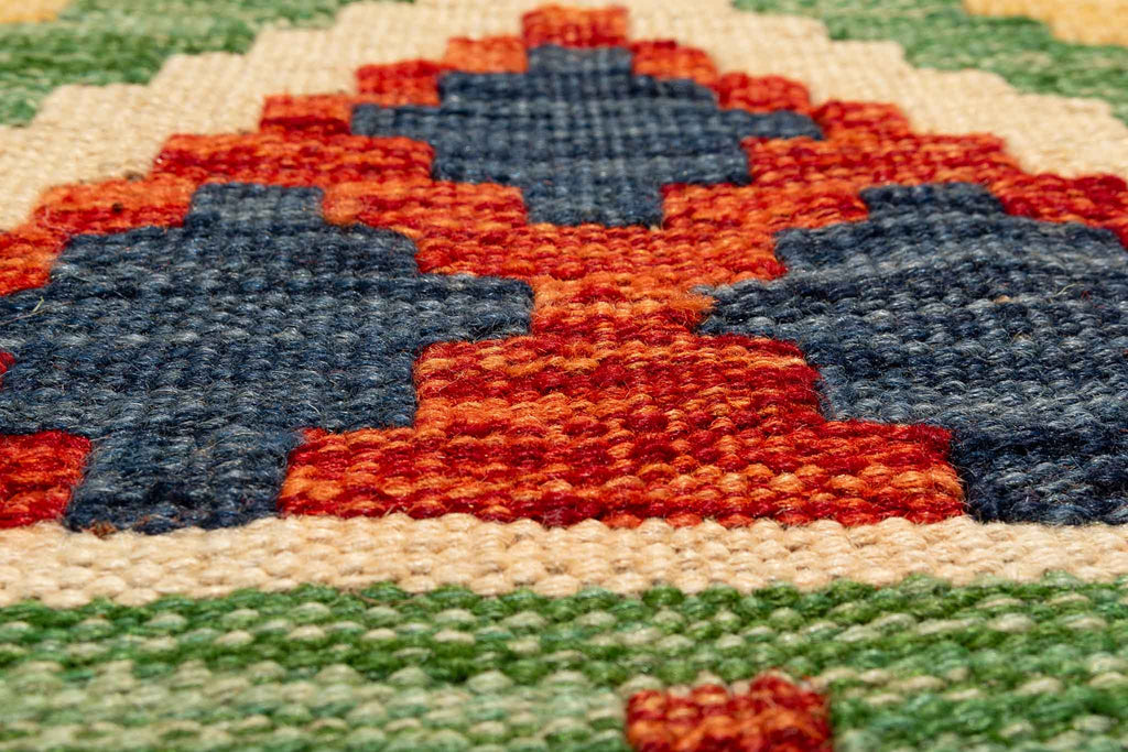 Afghanischer Kelim – 310 × 203 cm – handgewebt aus Schurwolle