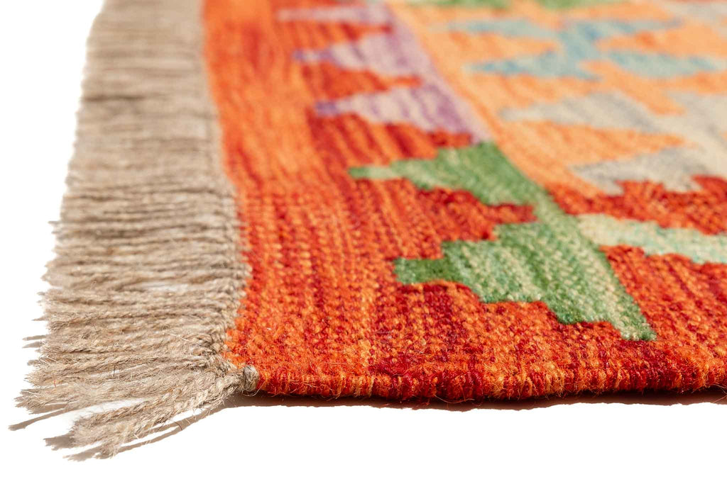 Afghanischer Kelim – 310 × 203 cm – handgewebt aus Schurwolle