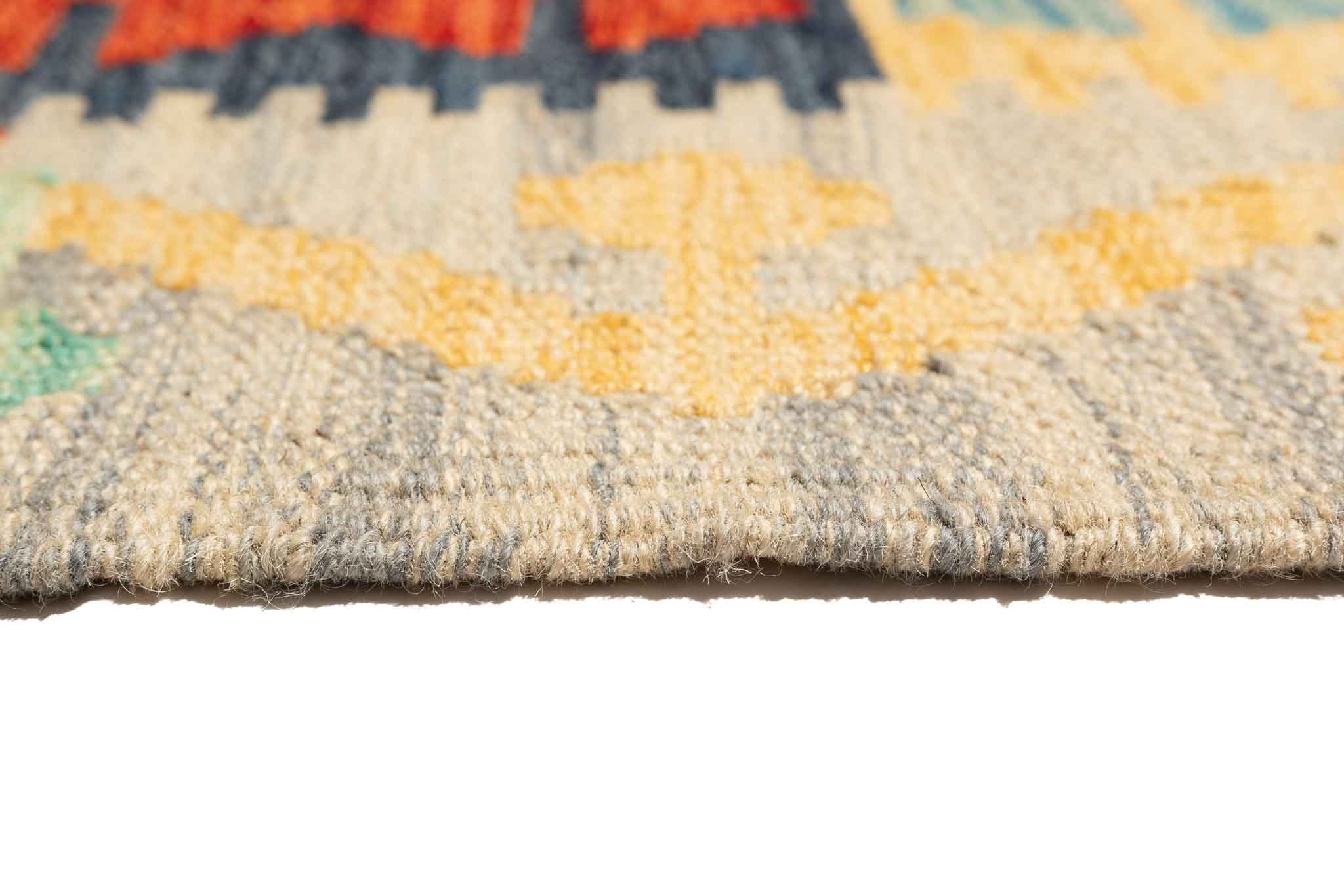 Afghanischer Kelim – 310 × 203 cm – handgewebt aus Schurwolle
