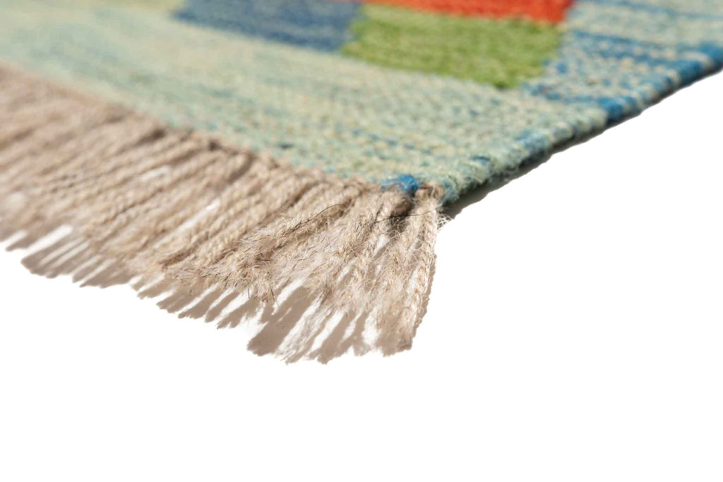 Afghanischer Kelim – 298 × 202 cm – handgewebt aus Schurwolle