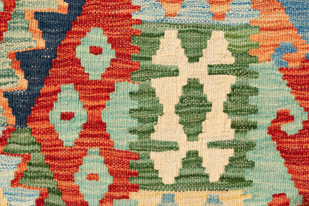 Afghanischer Kelim – 306 × 214 cm – handgewebt aus Schurwolle