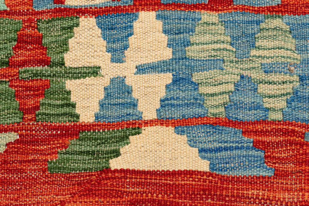 Afghanischer Kelim – 306 × 214 cm – handgewebt aus Schurwolle
