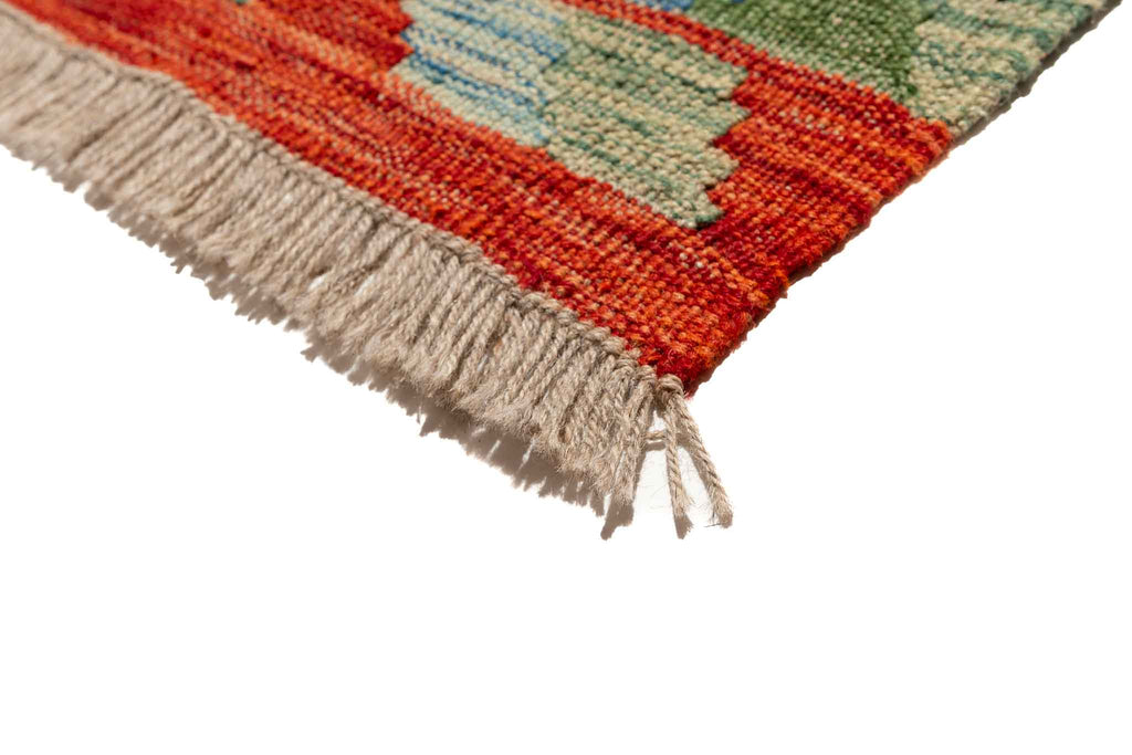 Afghanischer Kelim – 306 × 214 cm – handgewebt aus Schurwolle