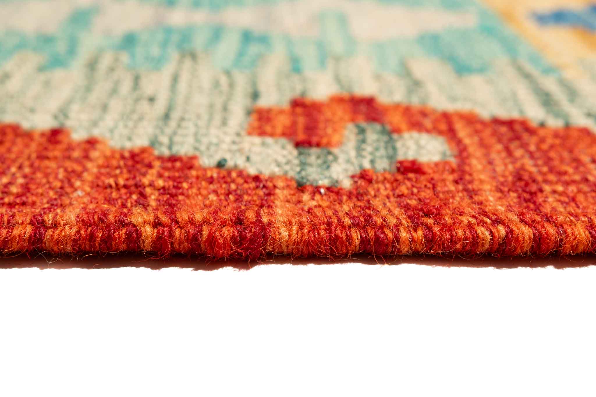 Afghanischer Kelim – 295 × 200 cm – handgewebt aus Schurwolle