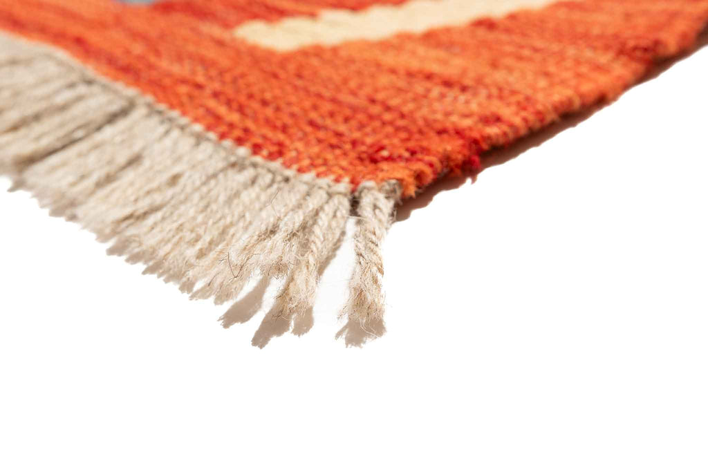 Afghanischer Kelim – 297 × 203 cm – handgewebt aus Schurwolle