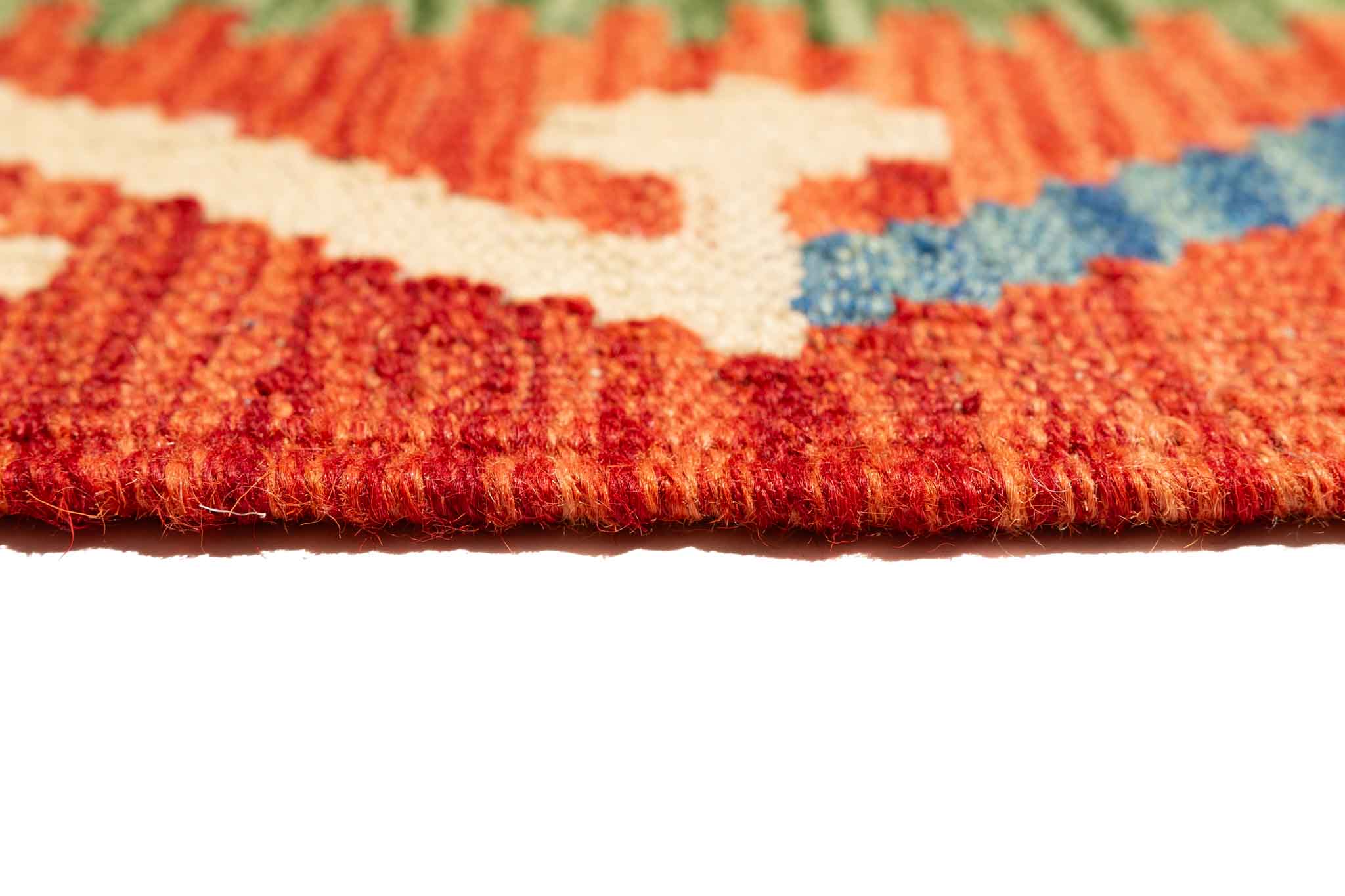 Afghanischer Kelim – 297 × 203 cm – handgewebt aus Schurwolle