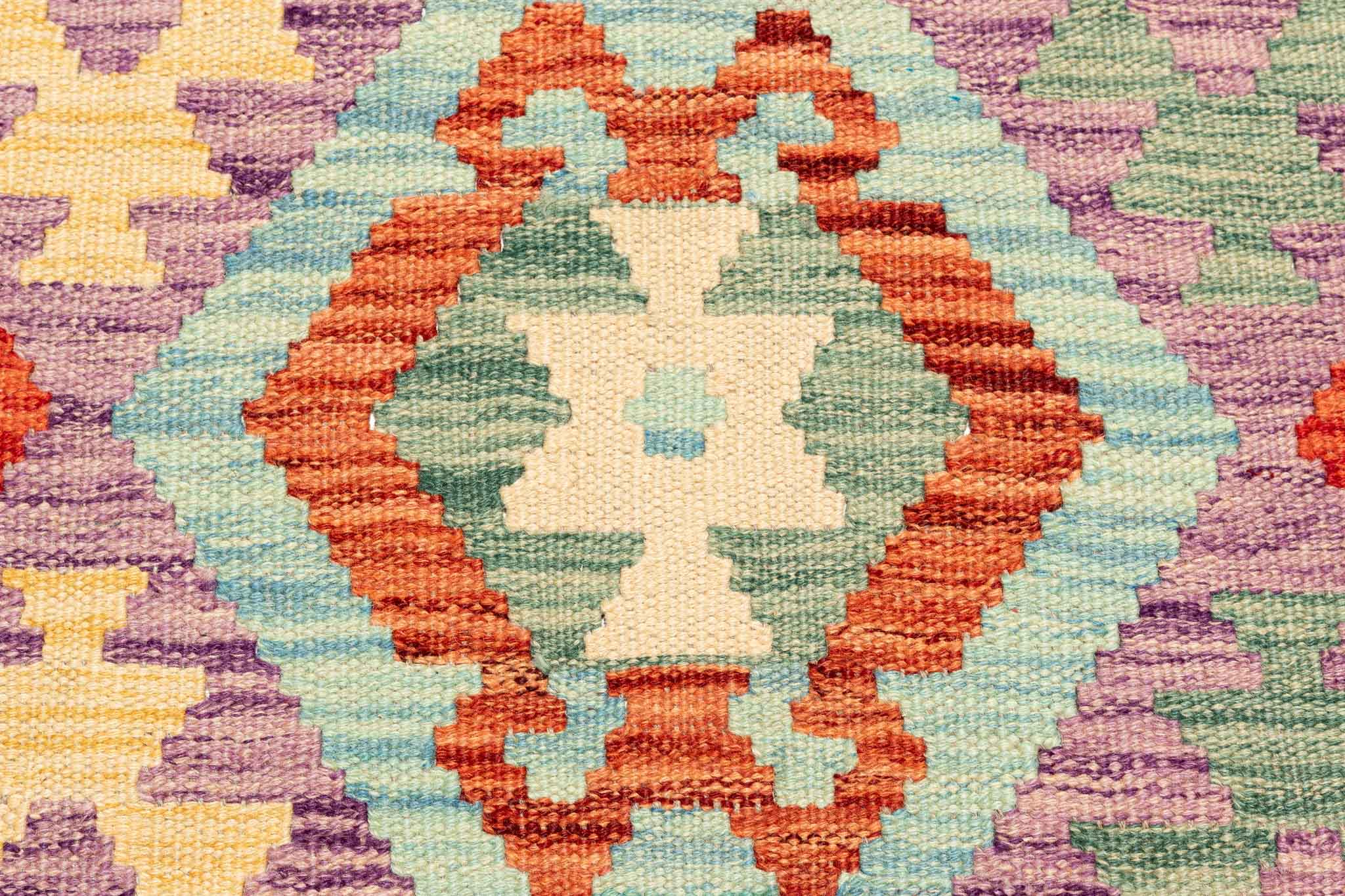 Afghanischer Kelim – 292 × 200 cm – handgewebt aus Schurwolle