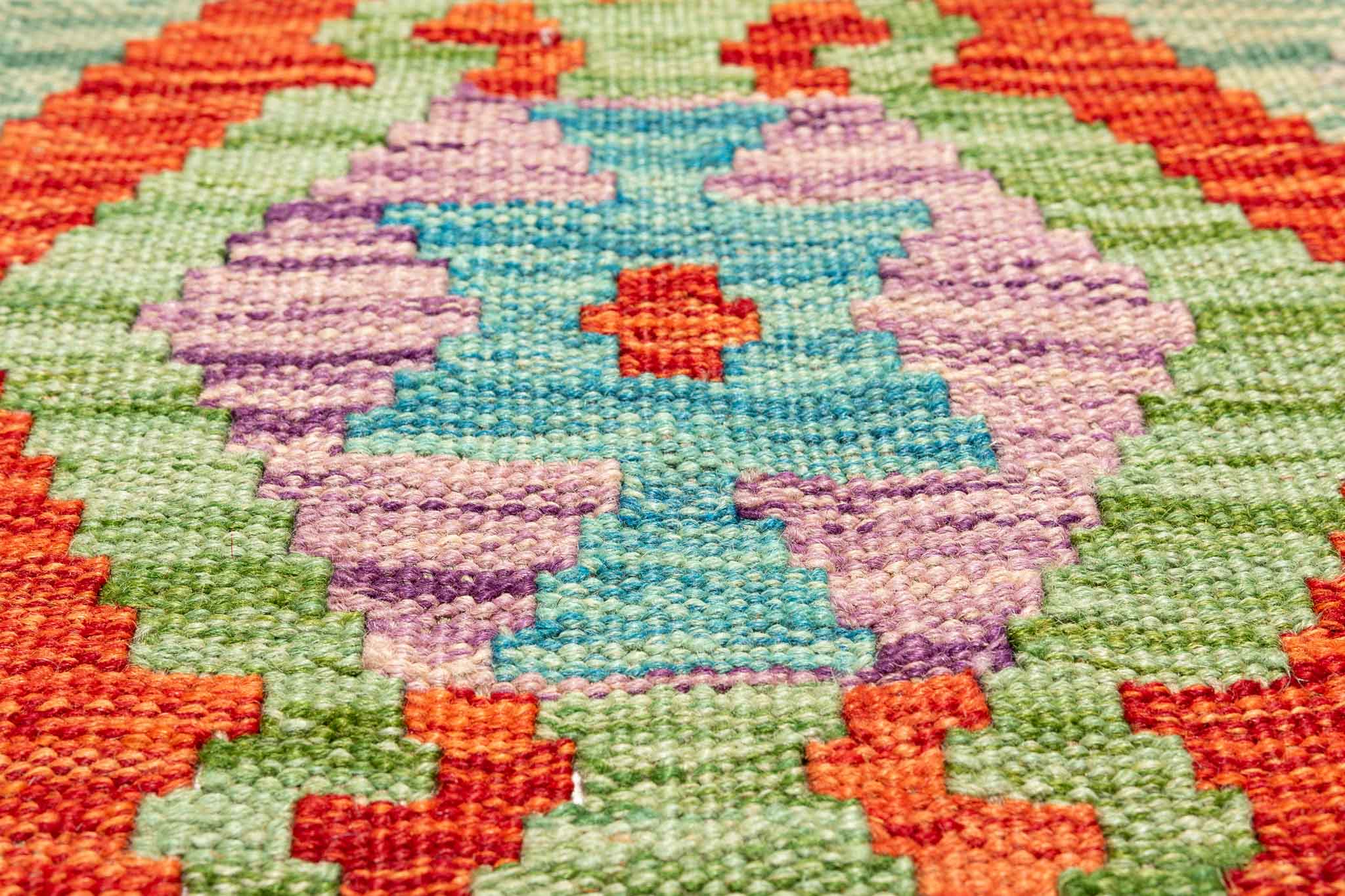 Afghanischer Kelim – 292 × 200 cm – handgewebt aus Schurwolle