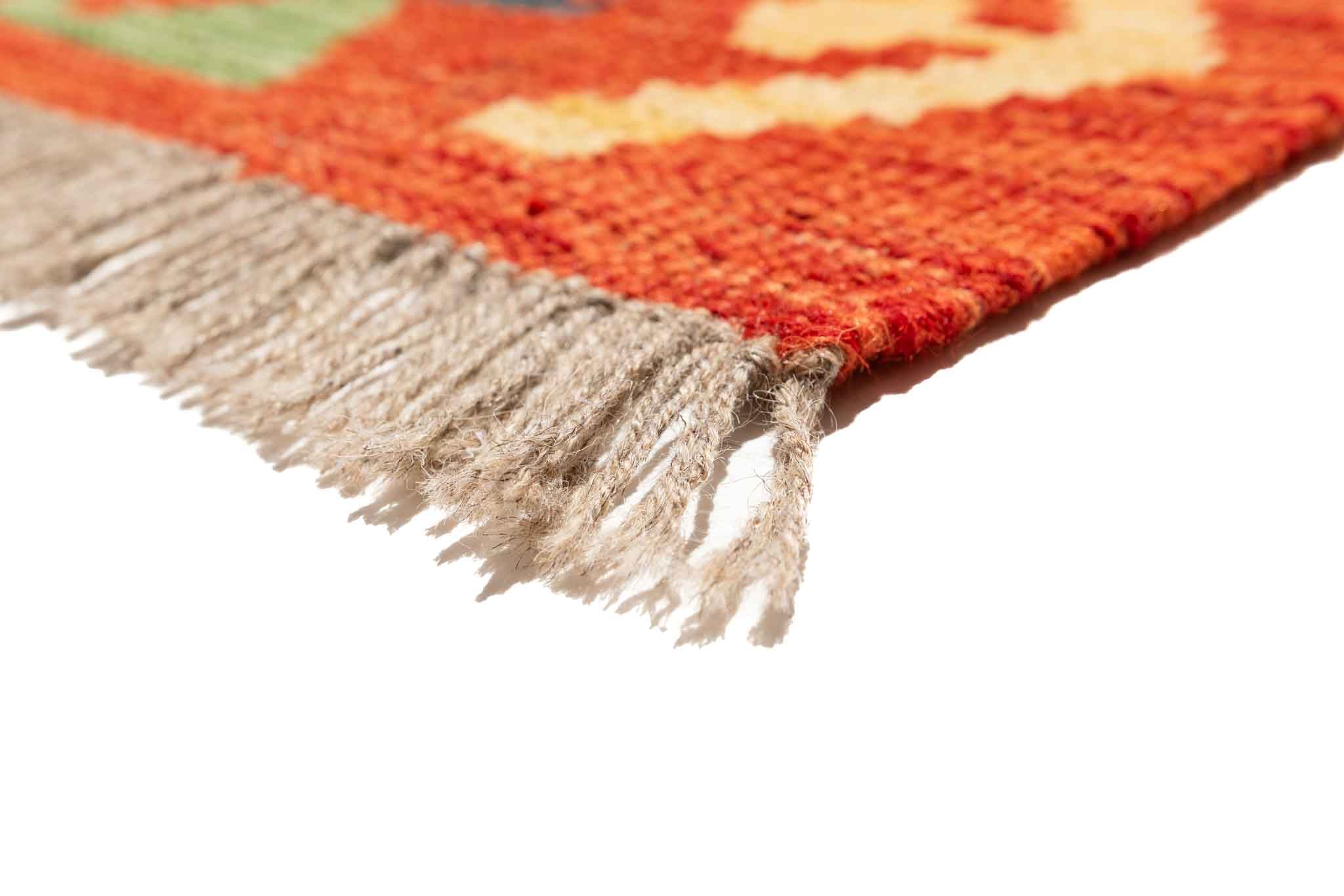 Afghanischer Kelim – 292 × 200 cm – handgewebt aus Schurwolle