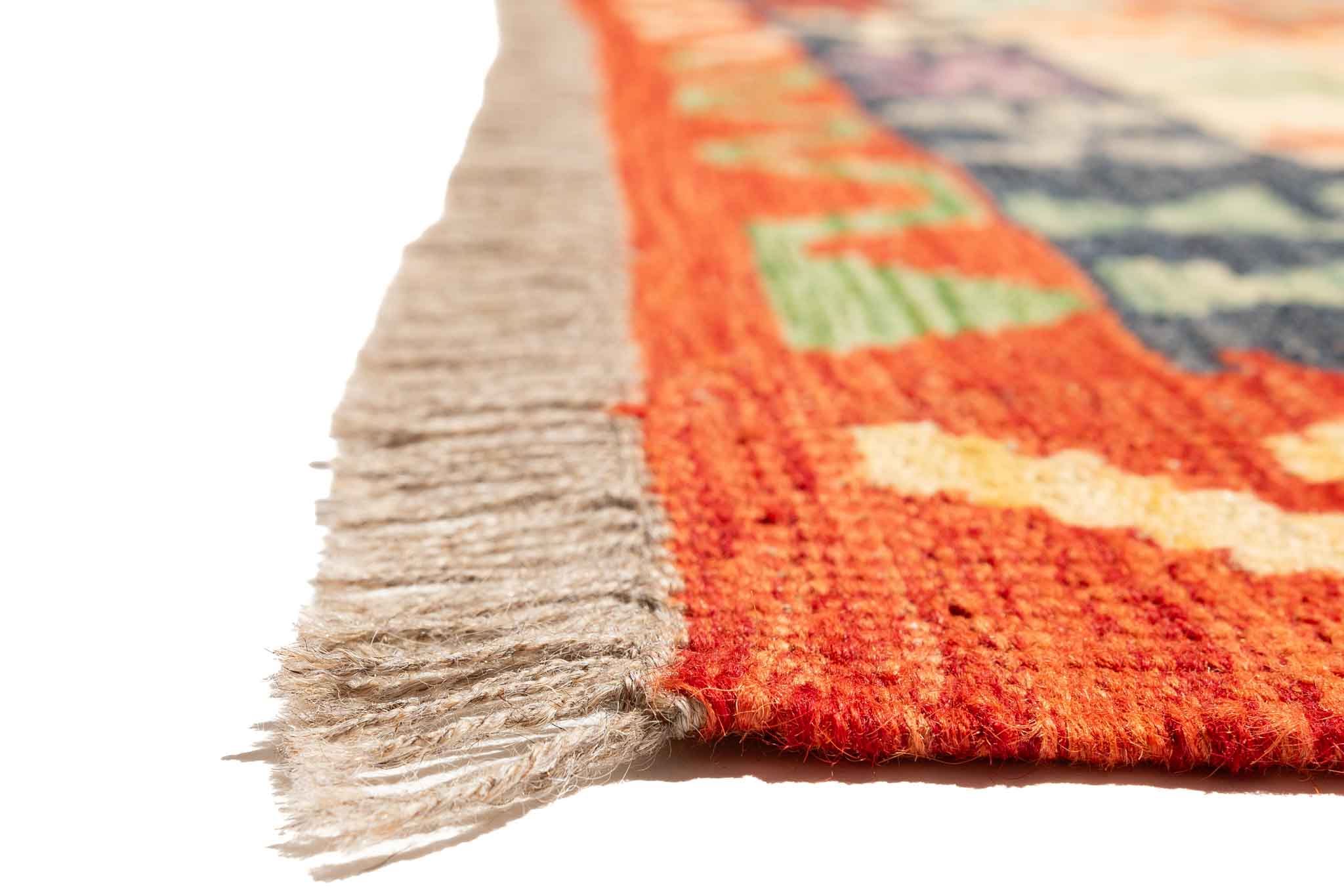 Afghanischer Kelim – 292 × 200 cm – handgewebt aus Schurwolle