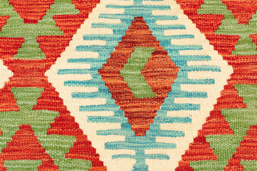 Afghanischer Kelim – 299 × 204 cm – handgewebt aus Schurwolle